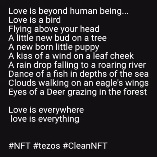 Love is beyond human...
