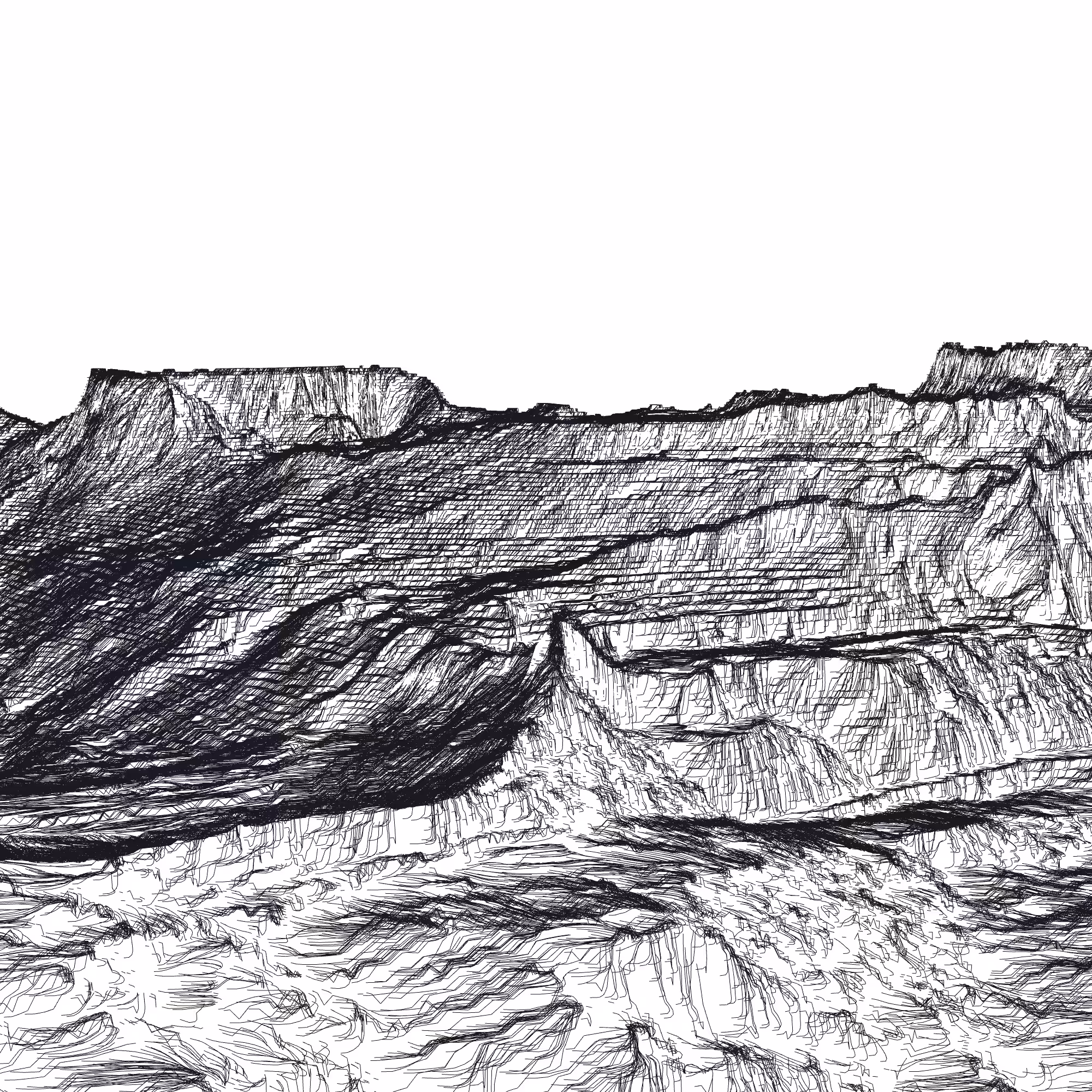 Ridge Scribbles #204