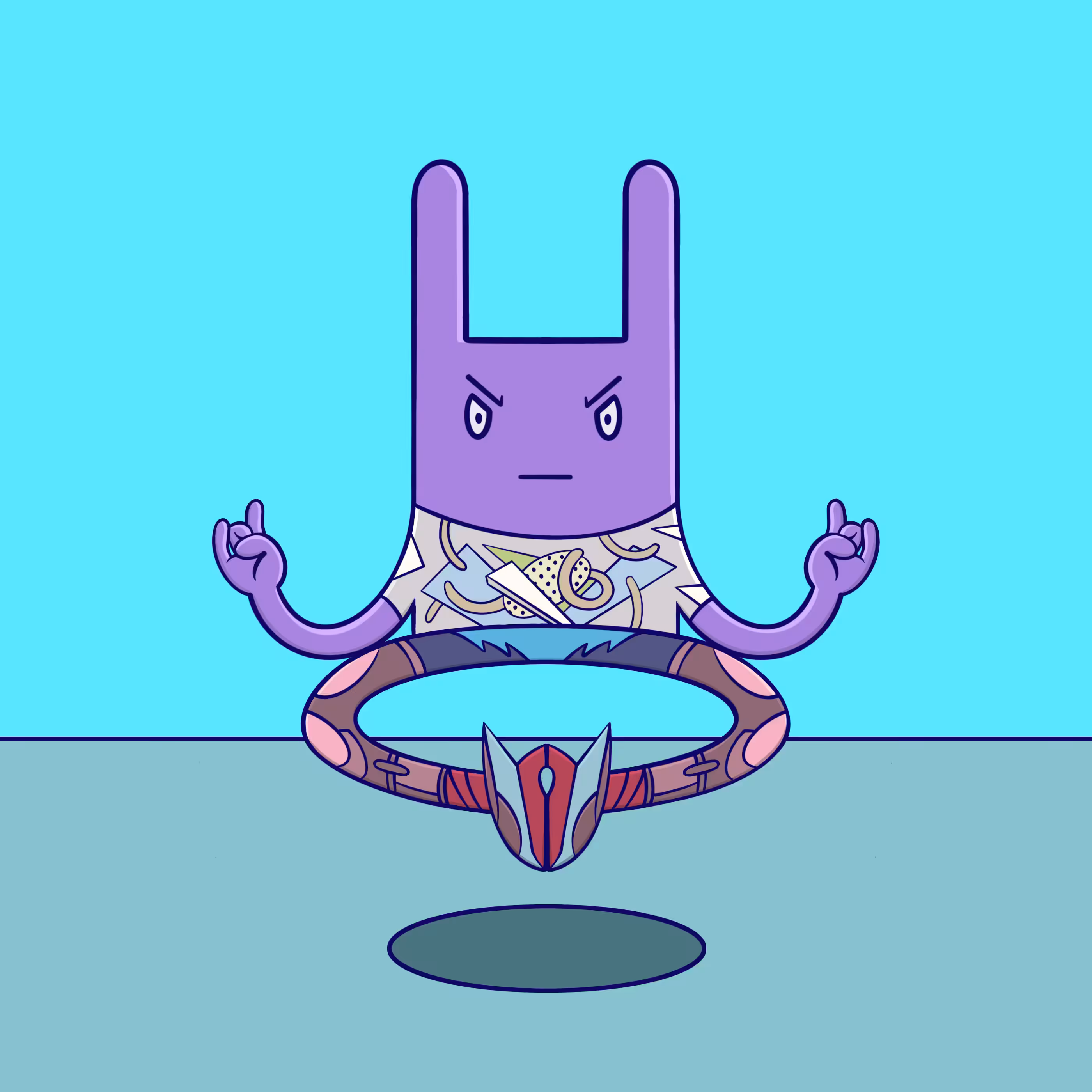 Meditation Rabbit #70