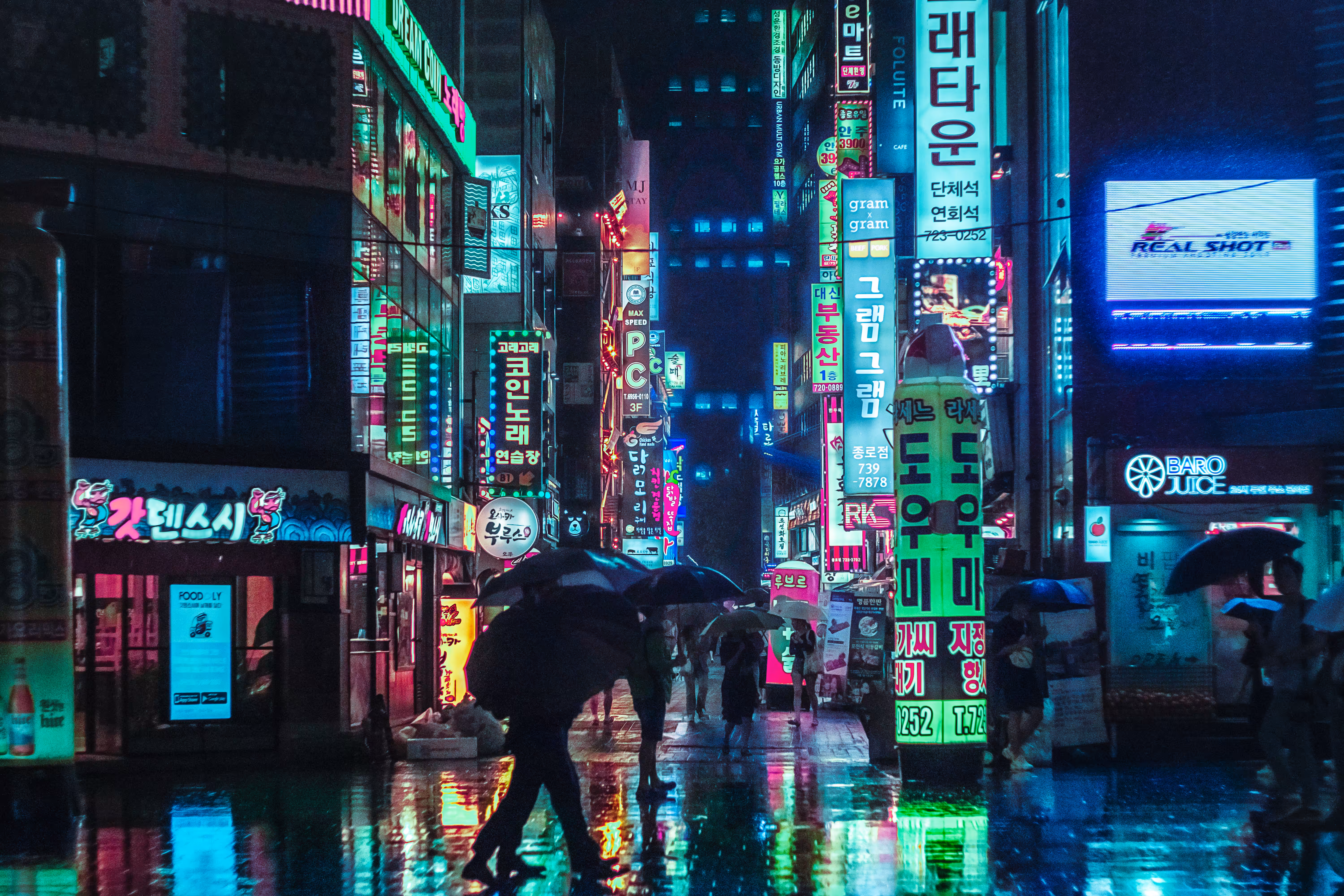 Neon in the Night