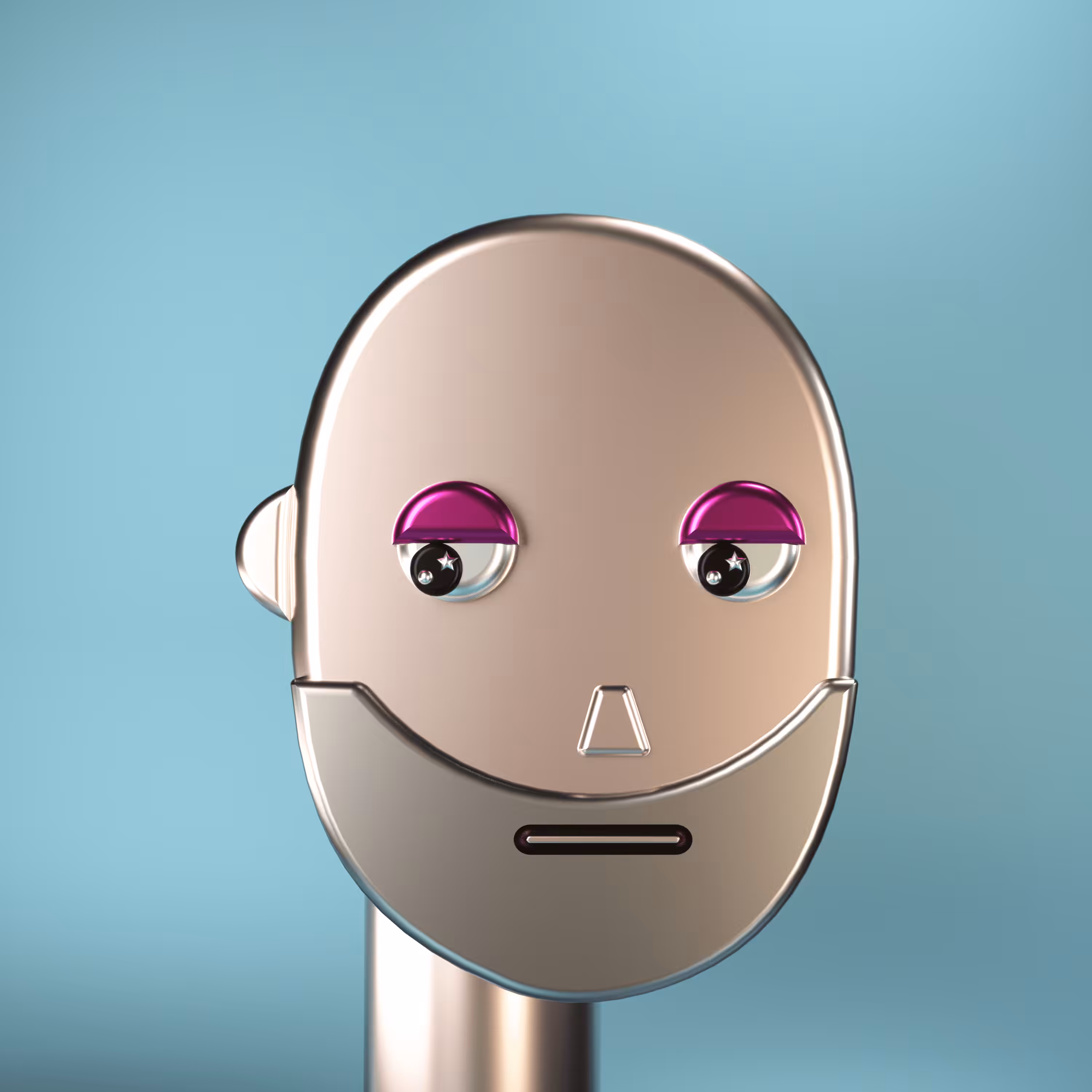 3D Chrome Punk #0179