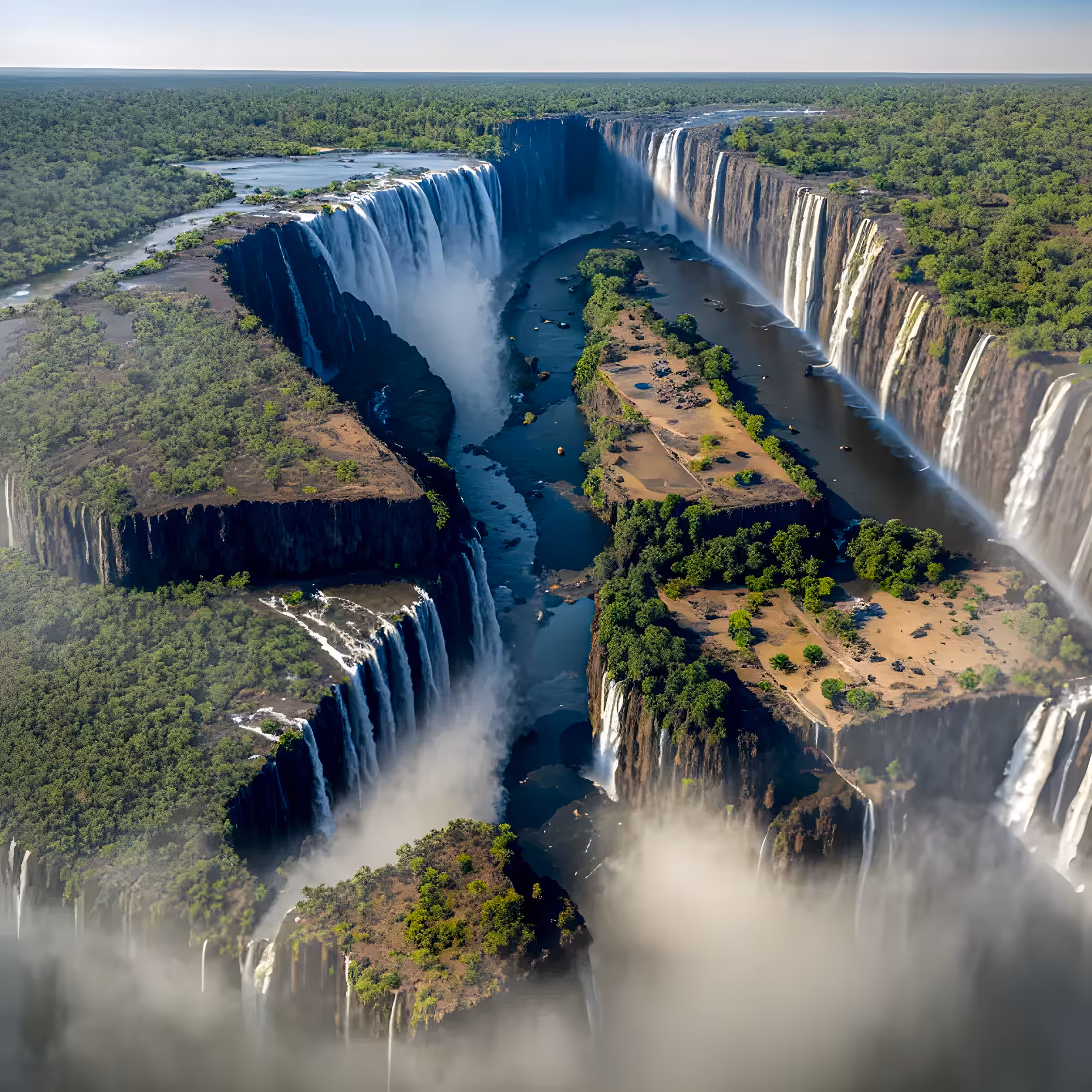 Rodeo posts: Victoria Falls, Zambia