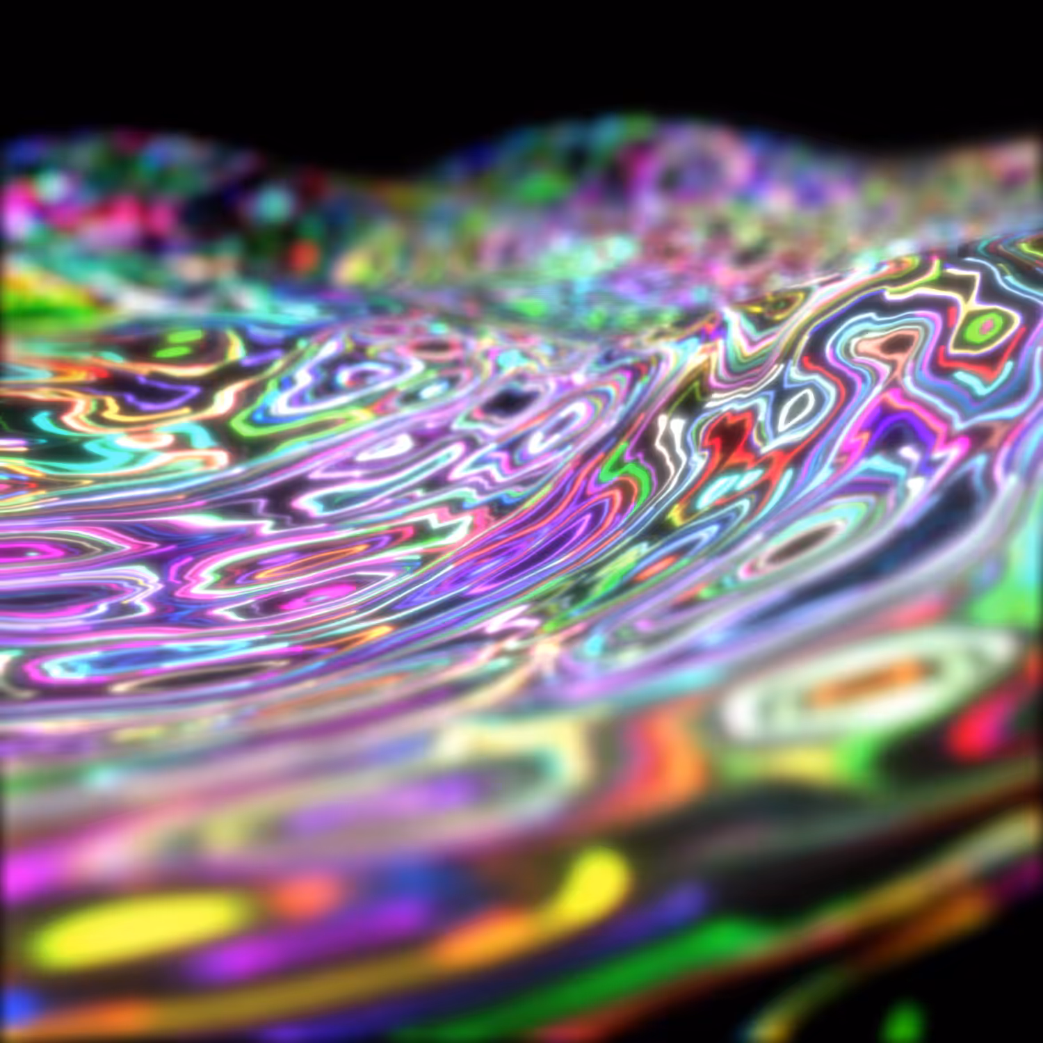 Water Wave Colorful