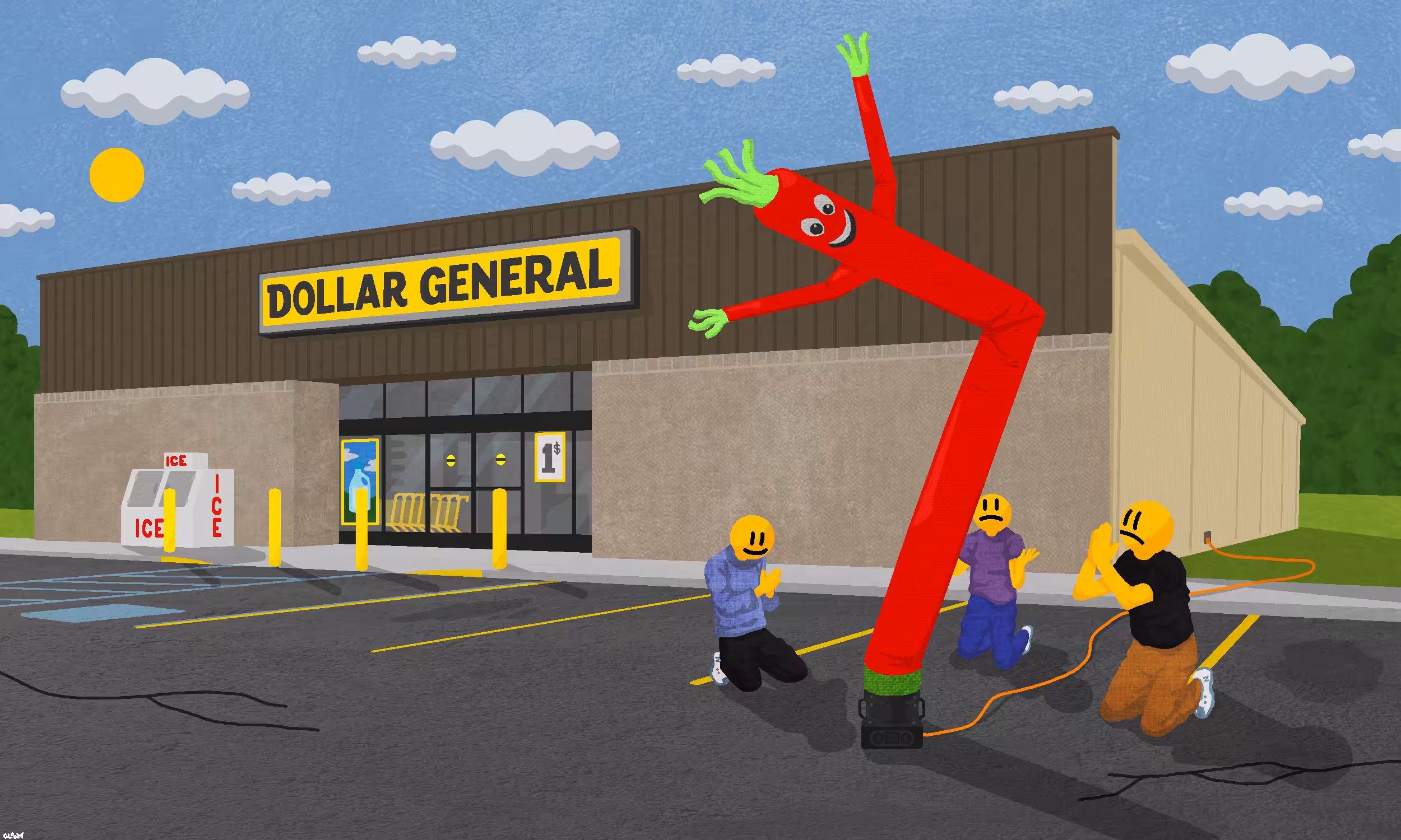 Gloomerican Dreams: Exalted In The Dollar General Parking Lot