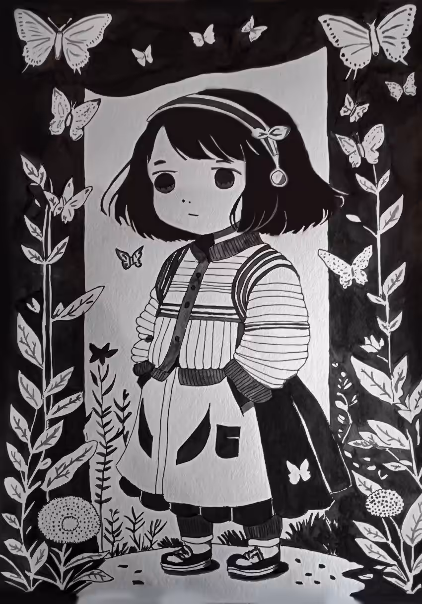 Sketch book by Polly: Little Polly