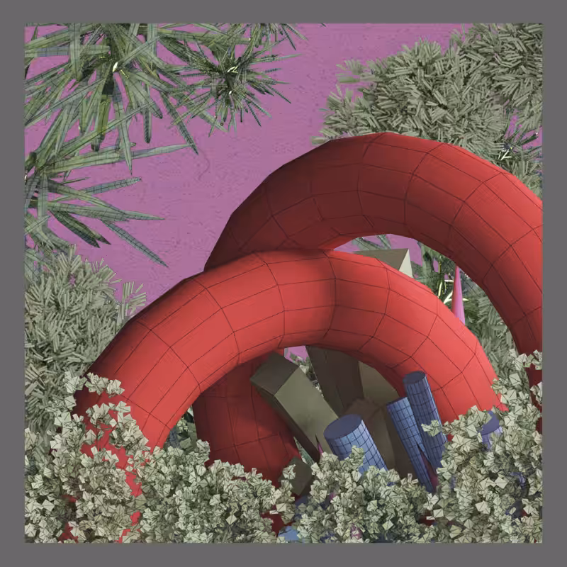 Geo-forest #3dart #62