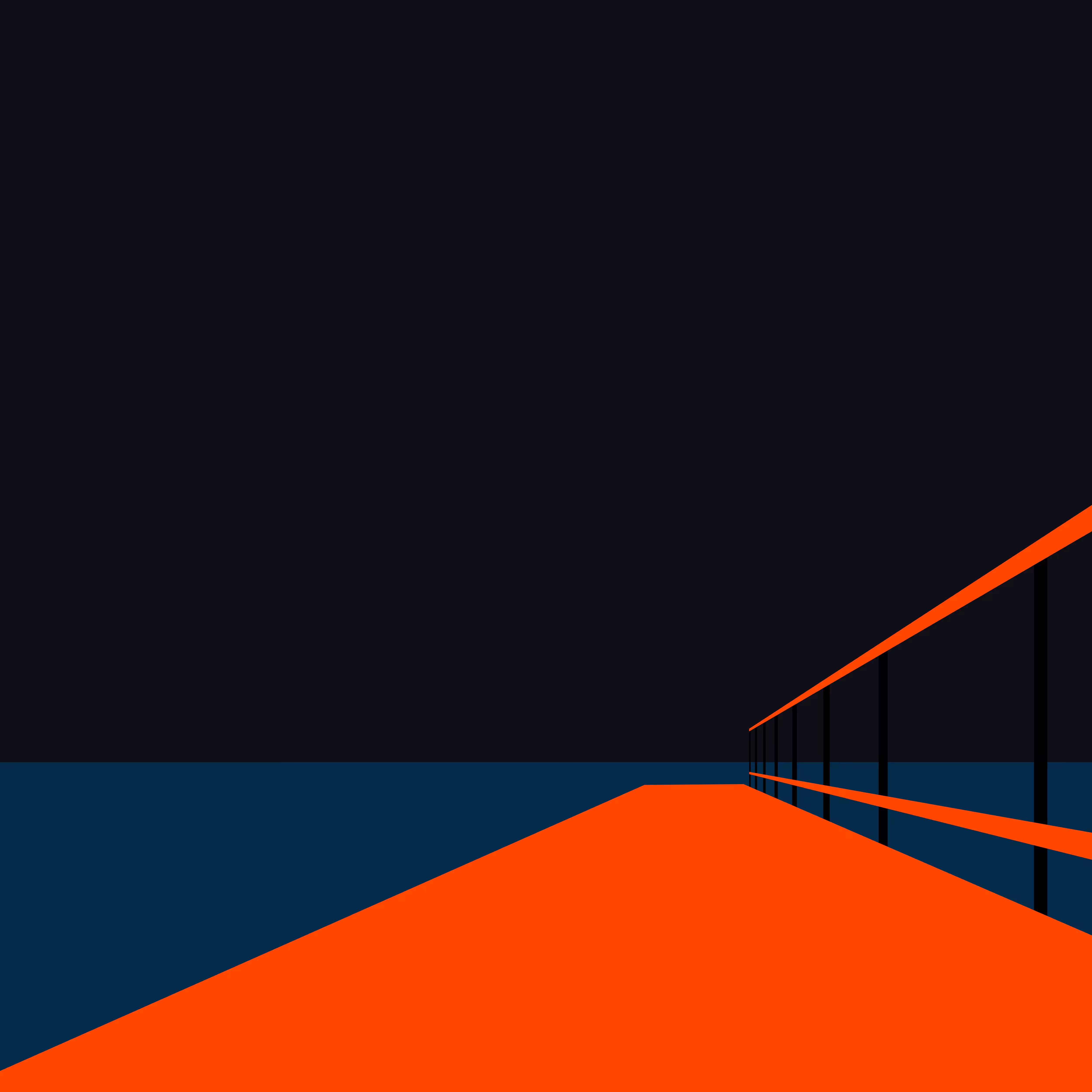 The Jetty and the night