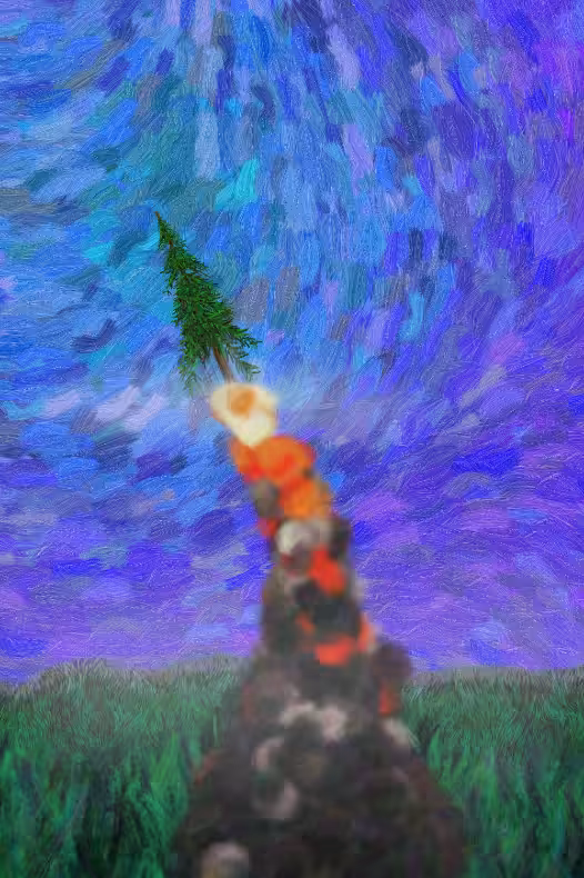 Tree and Cloud #42