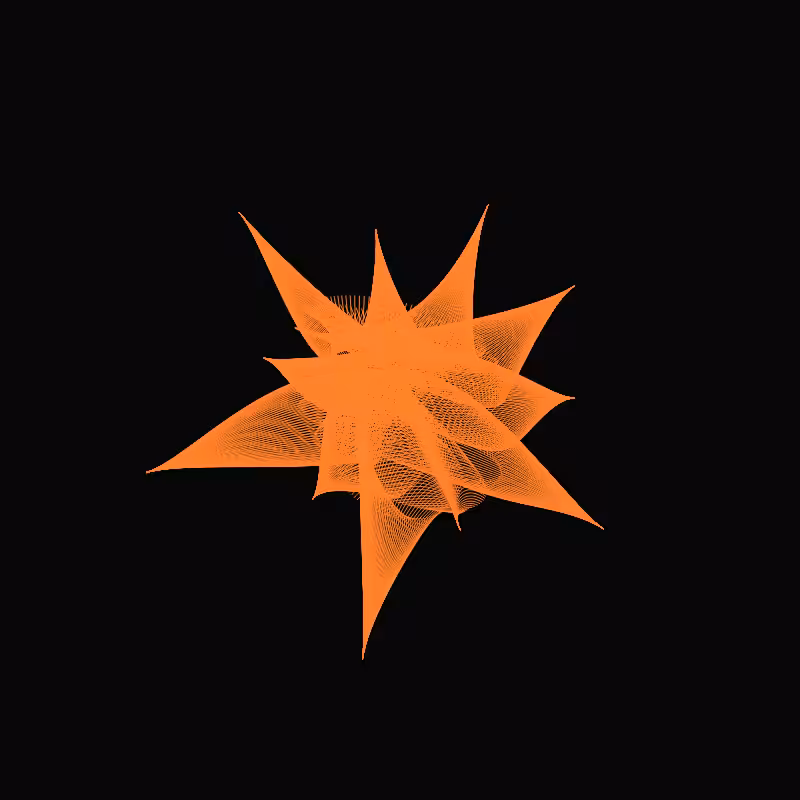 Bezier Stars #6