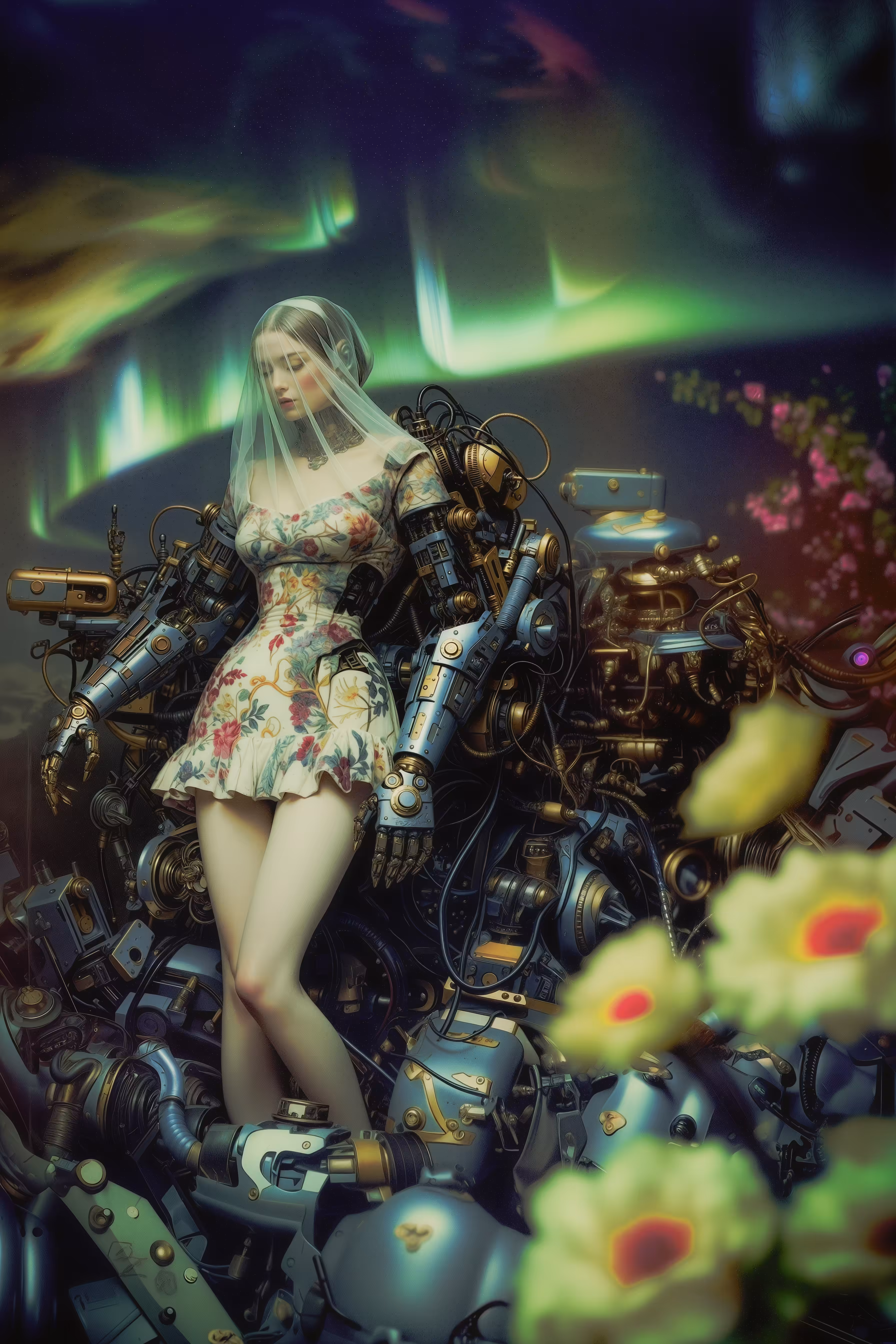 Floral Cybernetic Organism #18