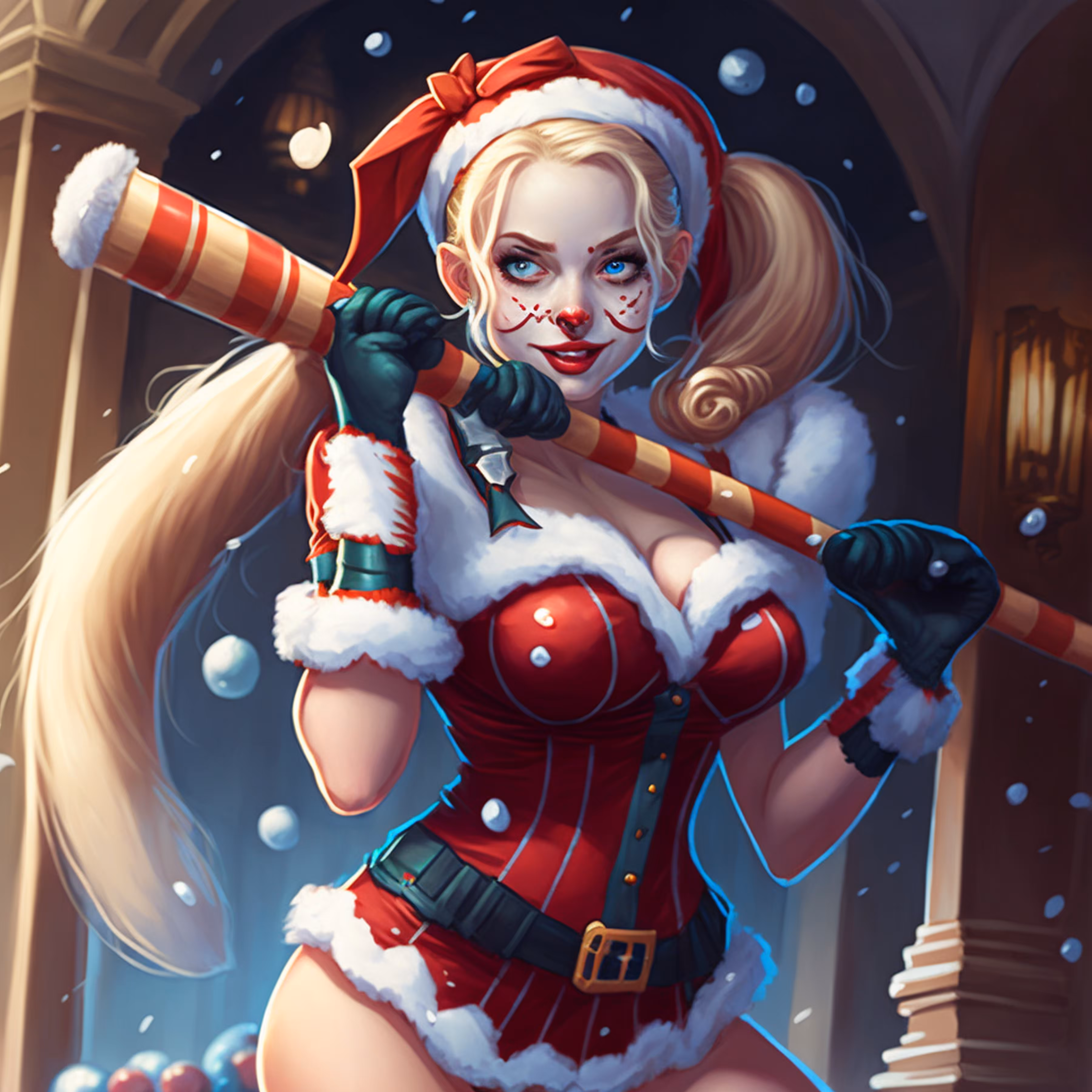 Sexy Santa No. 4 by Nympho.tez the Artist iNympho.com