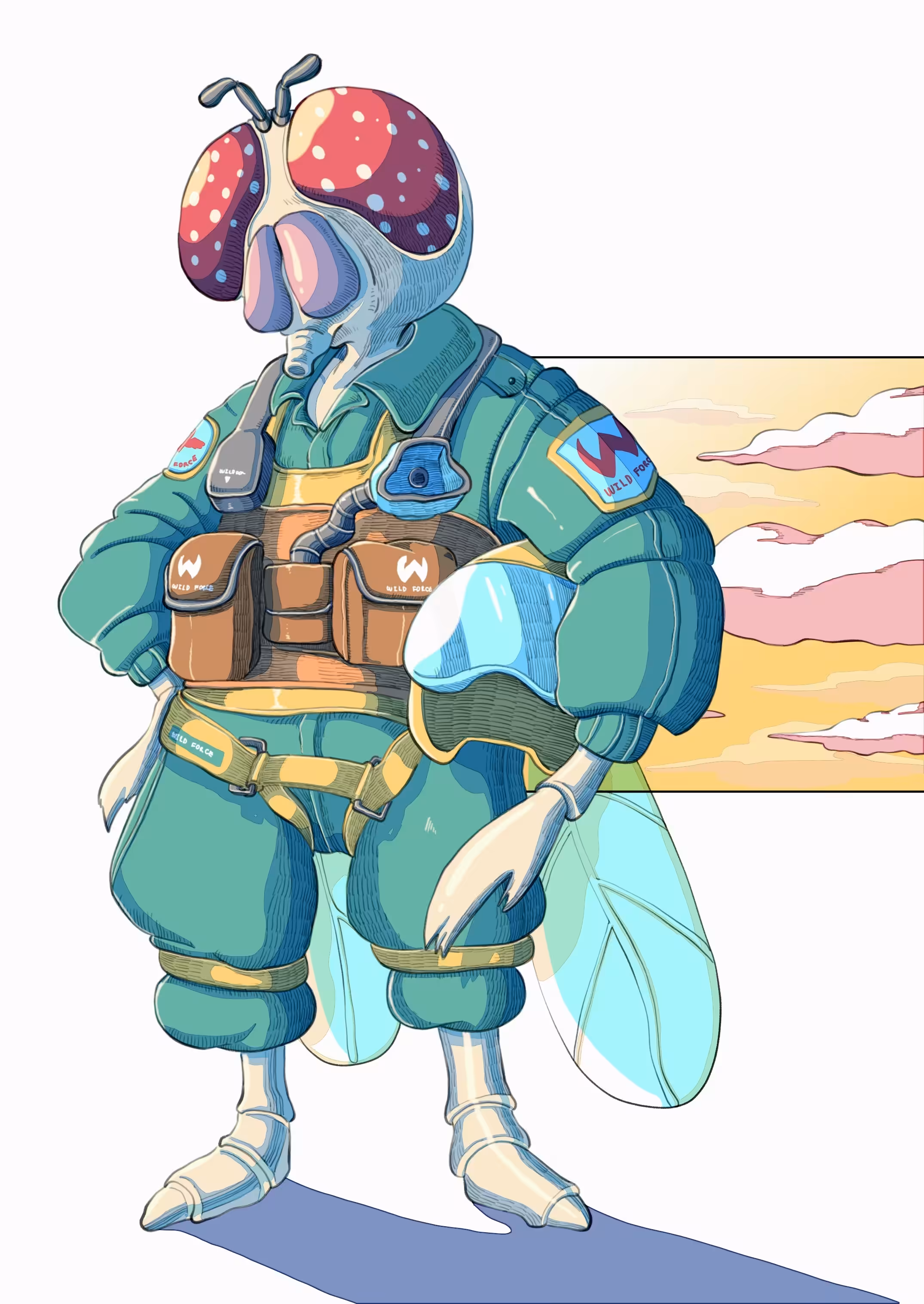 WORLD WILD WAR : FLY = FIGHTER PILOT