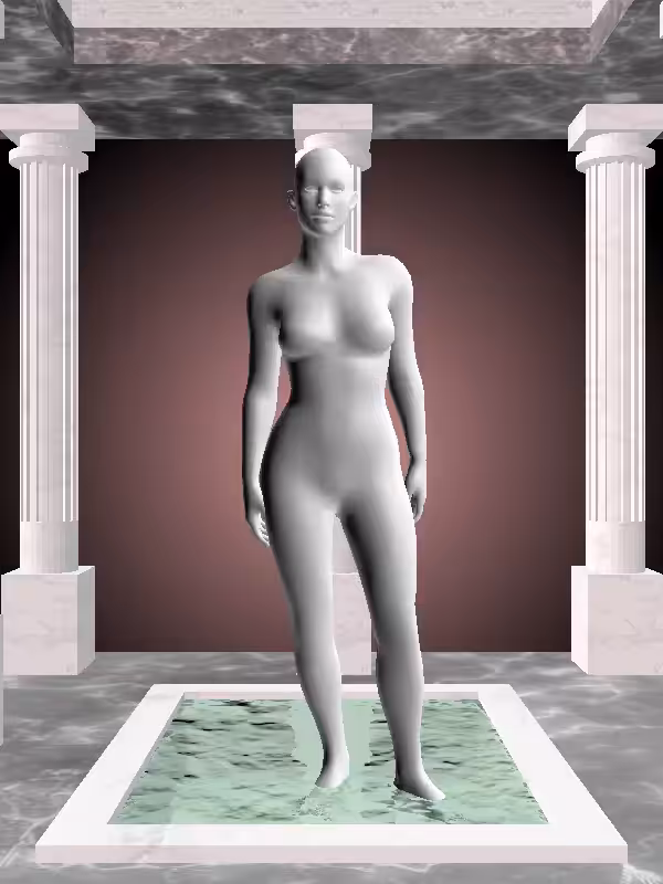 HeavenComputer: The Excited Phantom Grey Woman #4846