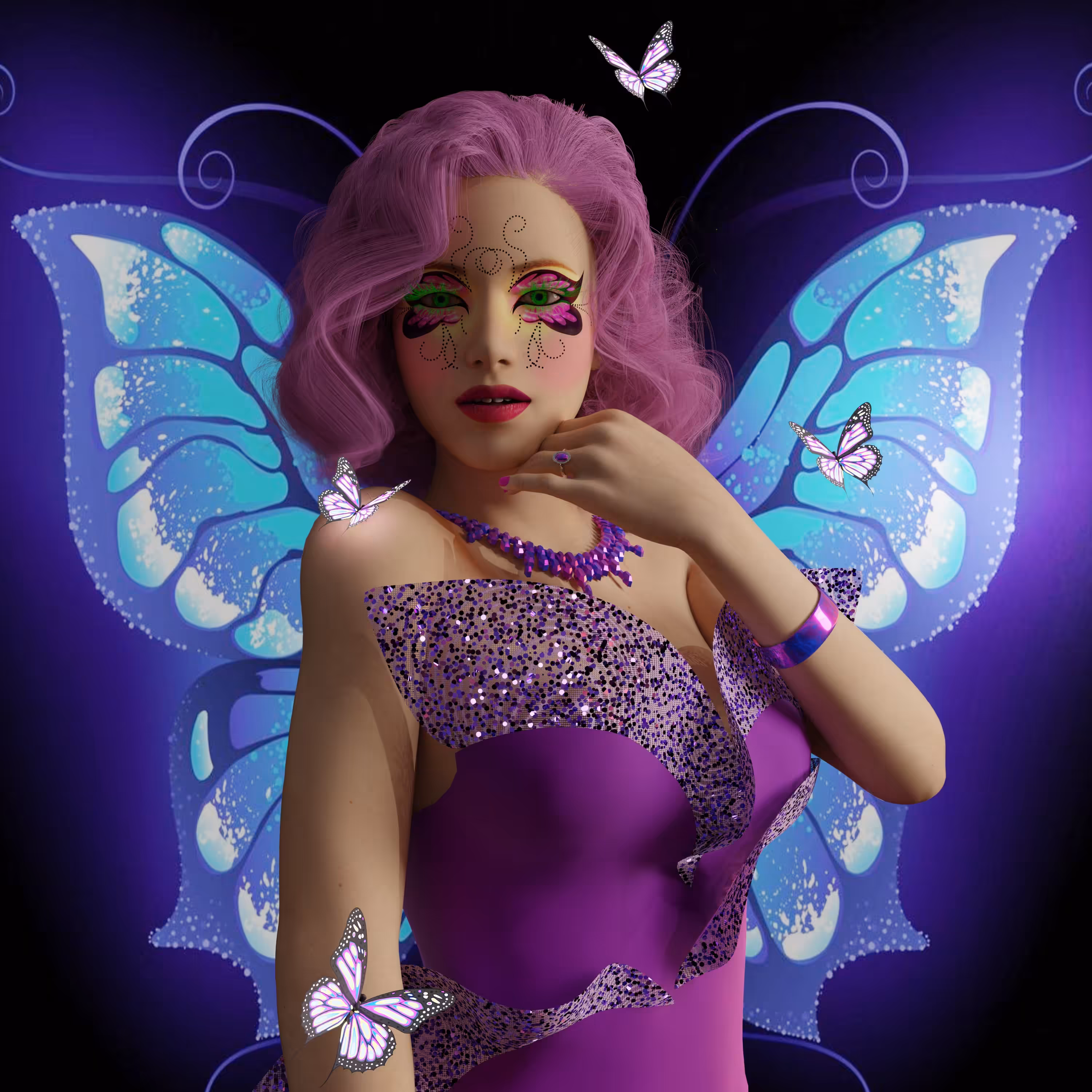 Winged Beauty
