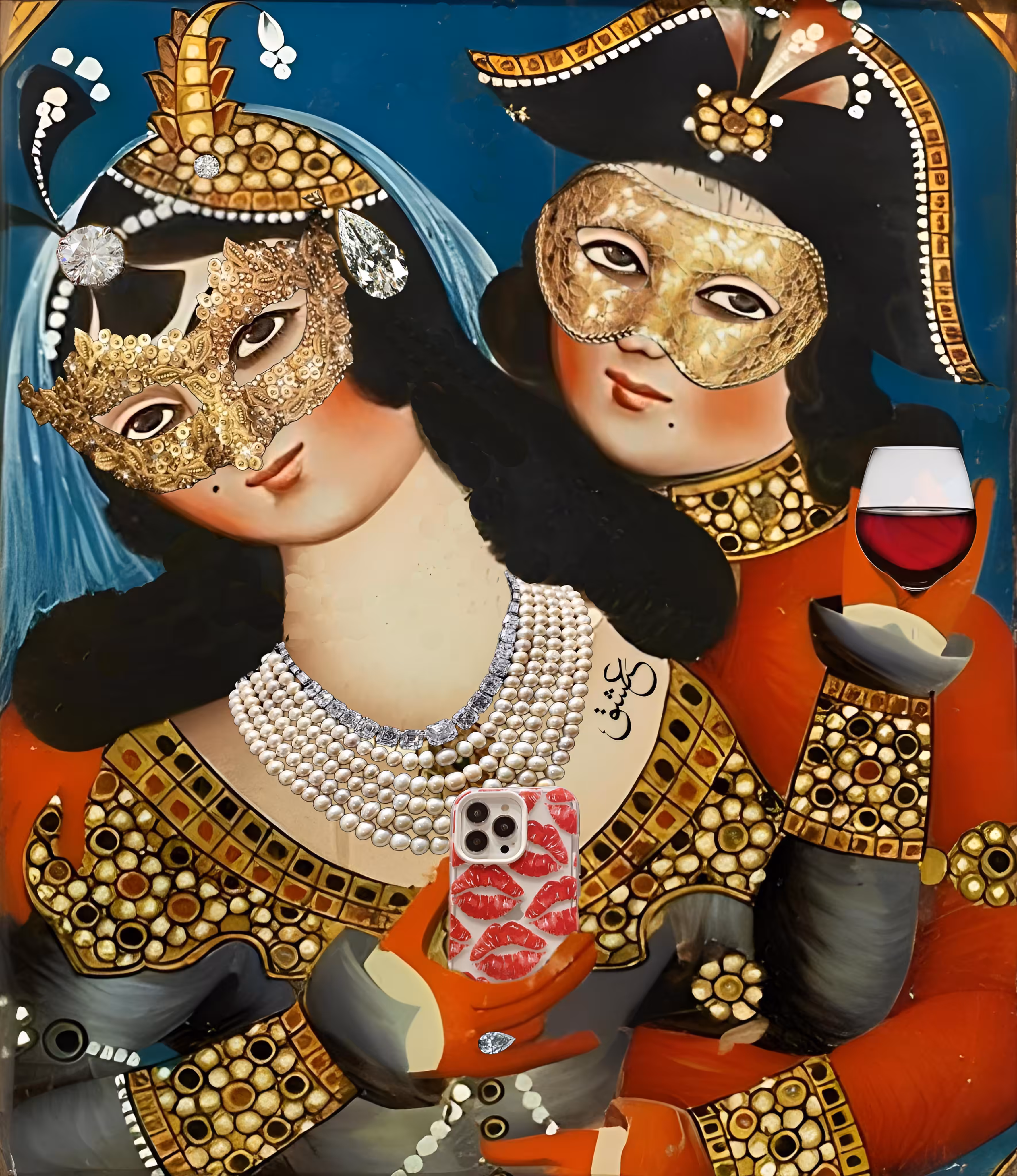 couple Qajari