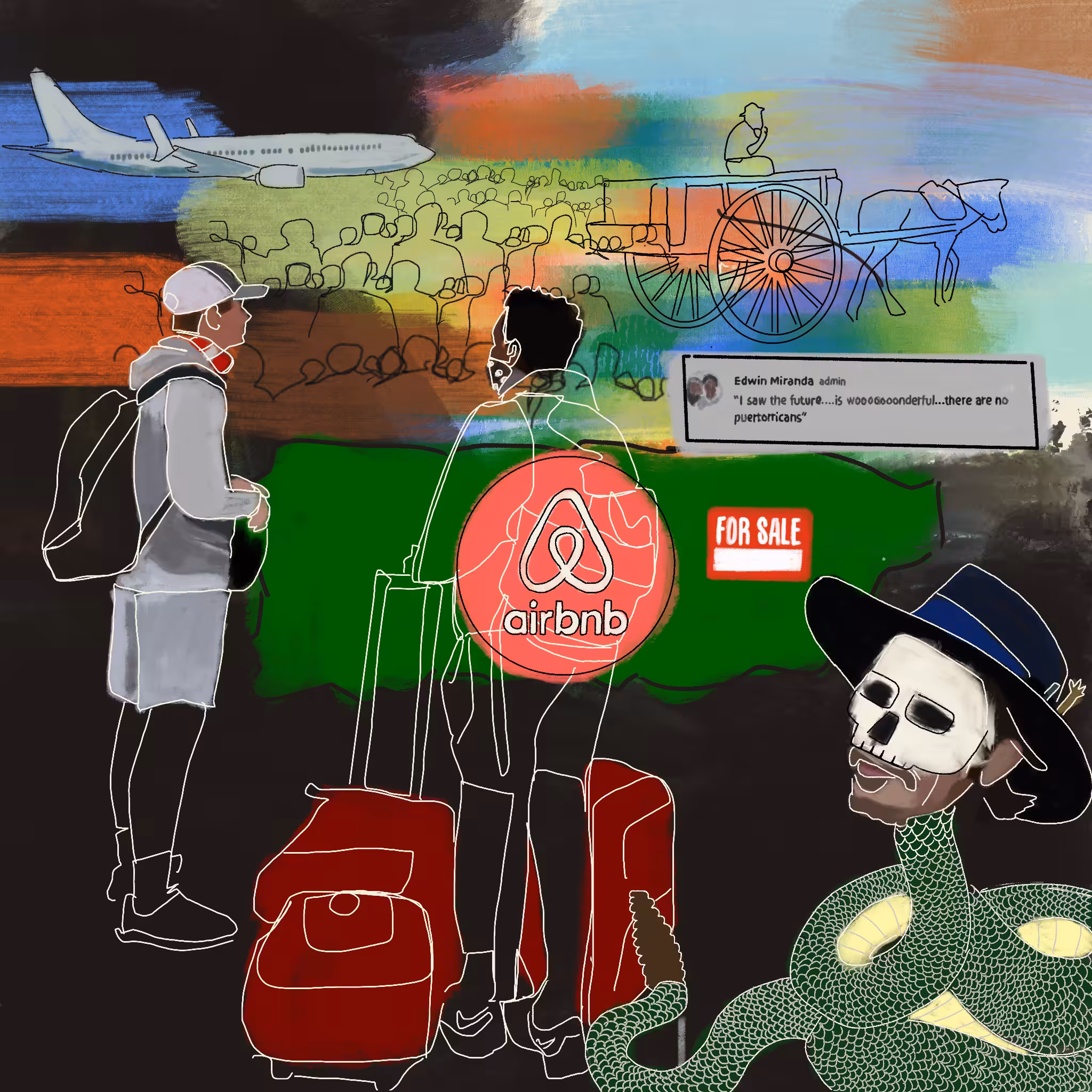 NO DES TU TIERRA AL EXTRAÑO