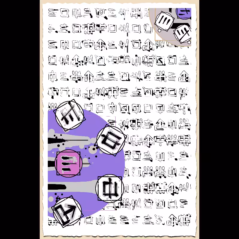 A message through the silk road  #15