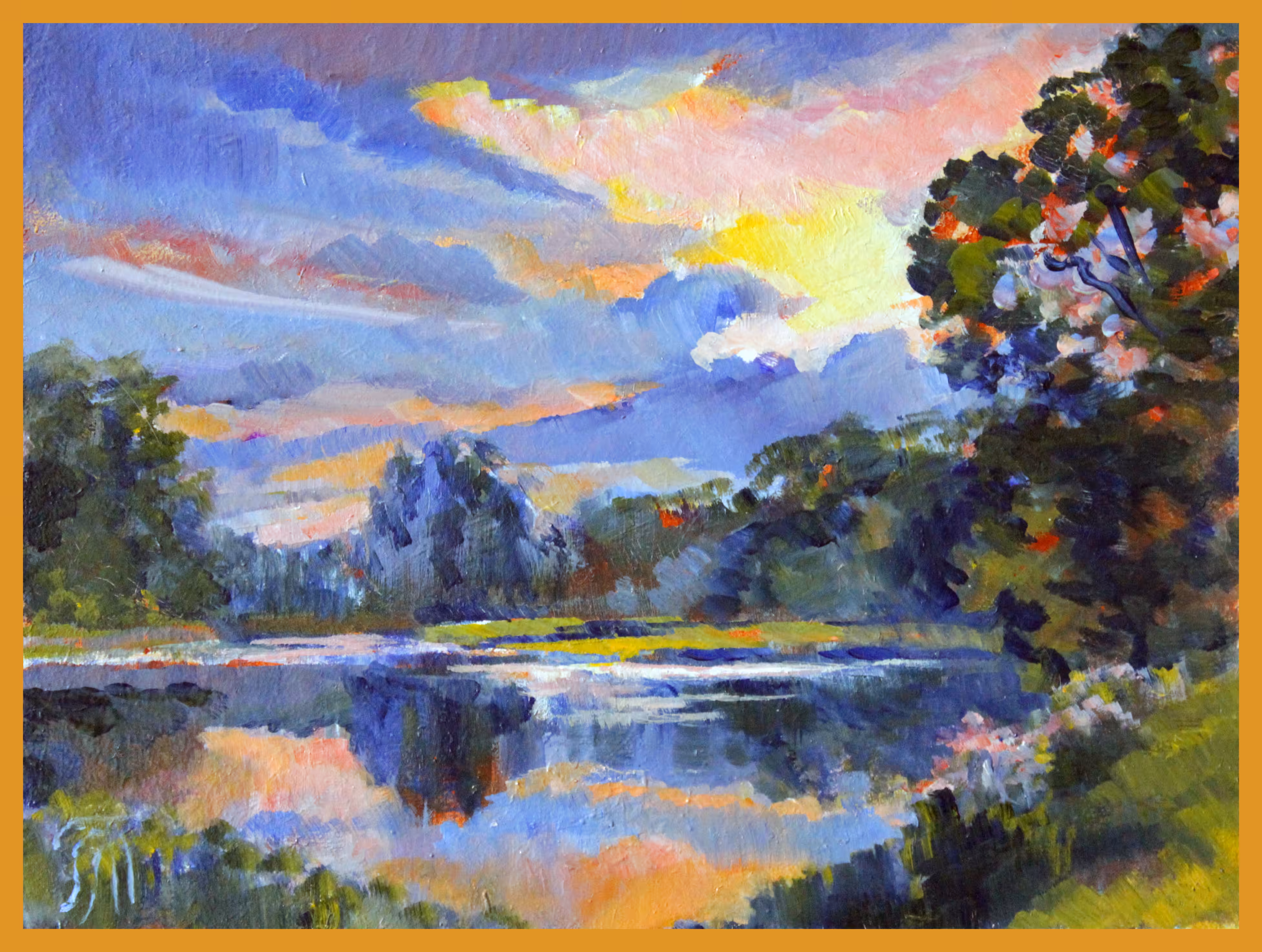 Postcard #2. Evening