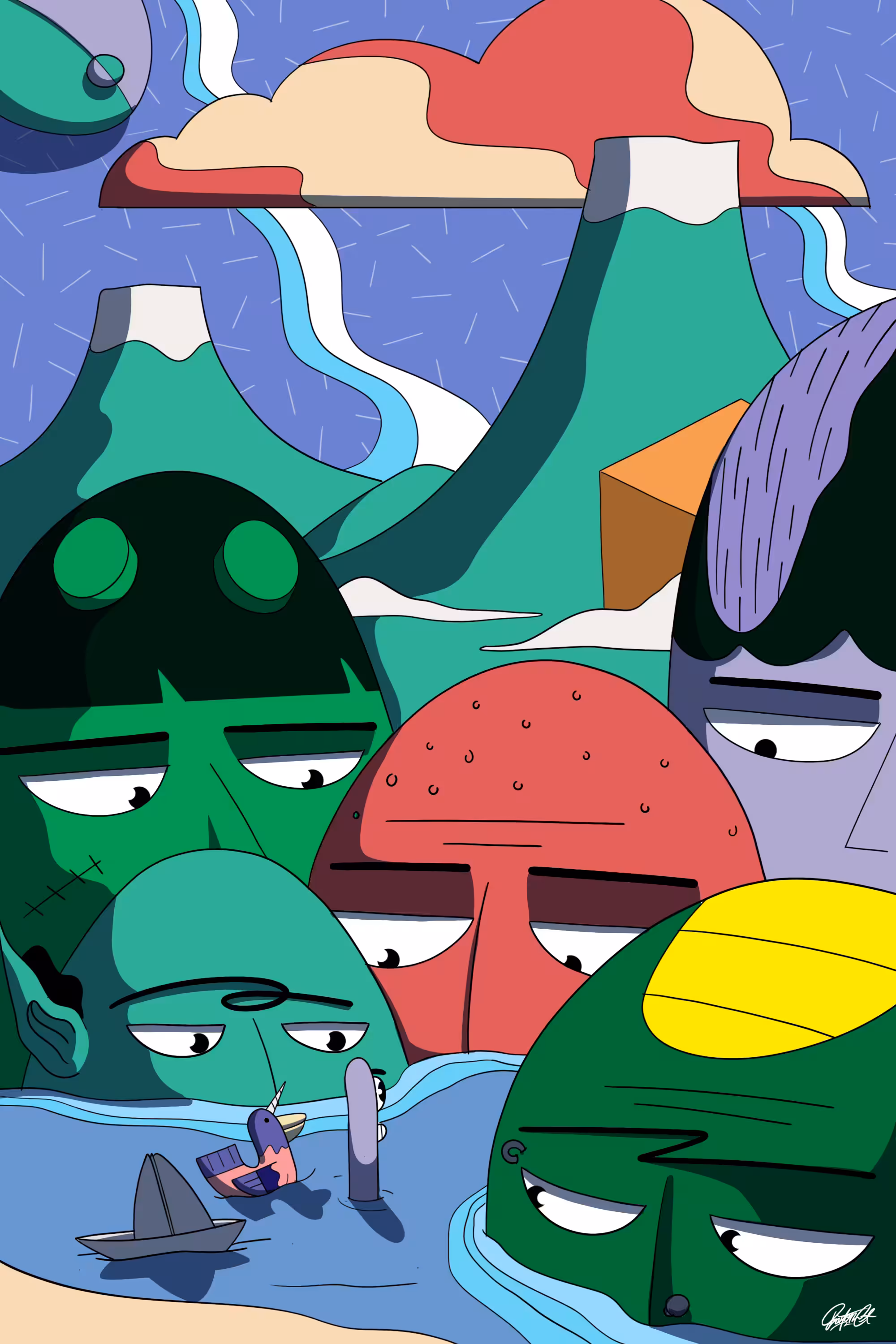 DISCUSSION AT (GOBLIN LAKE)