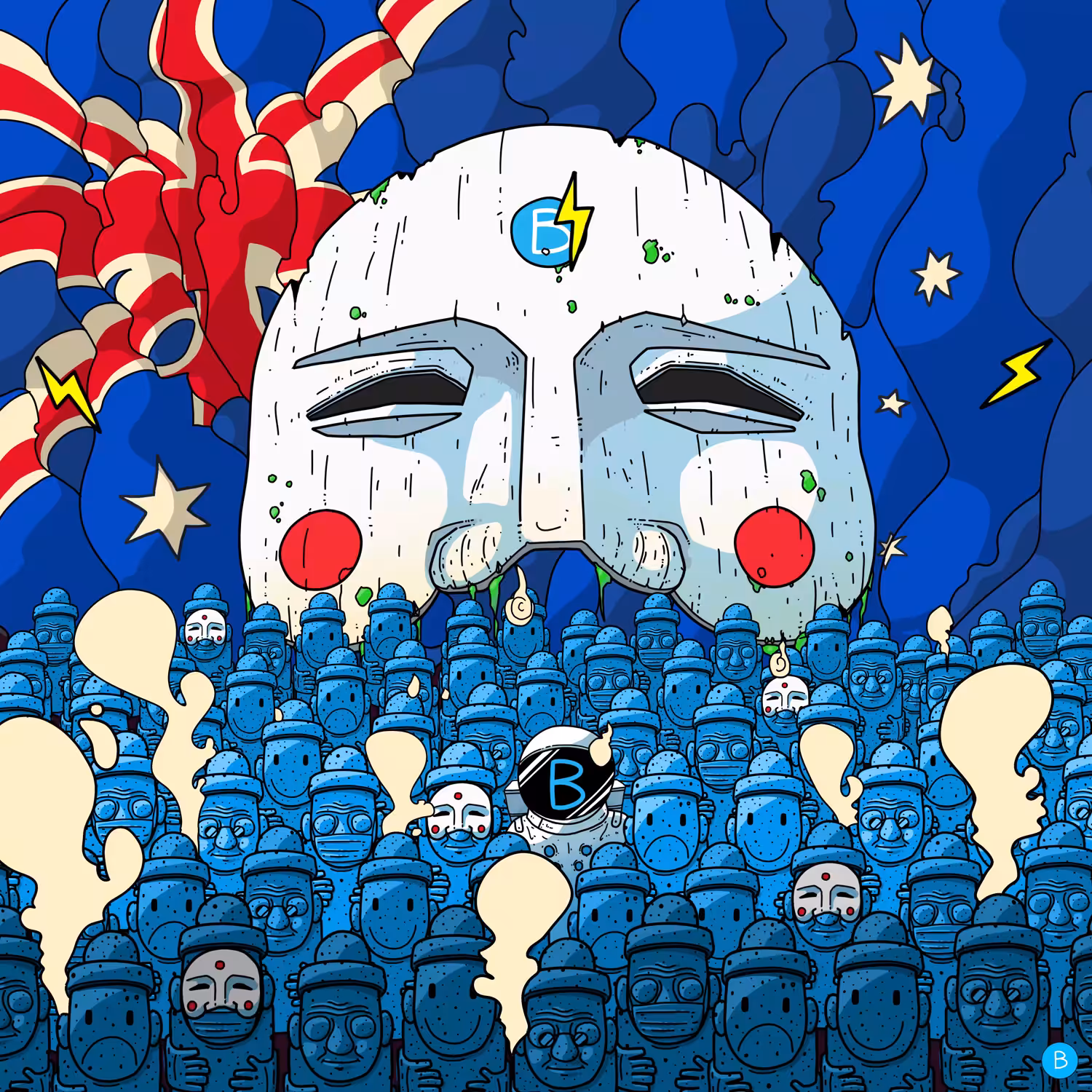 bluugu TAL flag edition 'Australia'