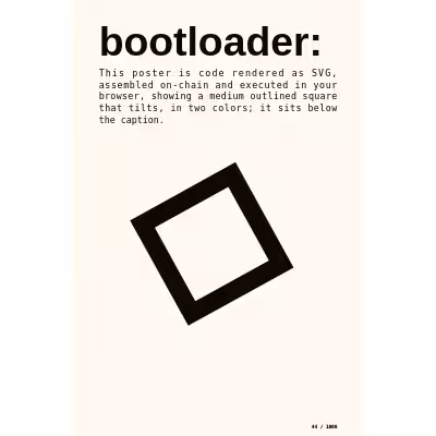 bootloader: selfie #44