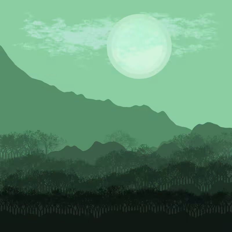 Generative Mountains #13