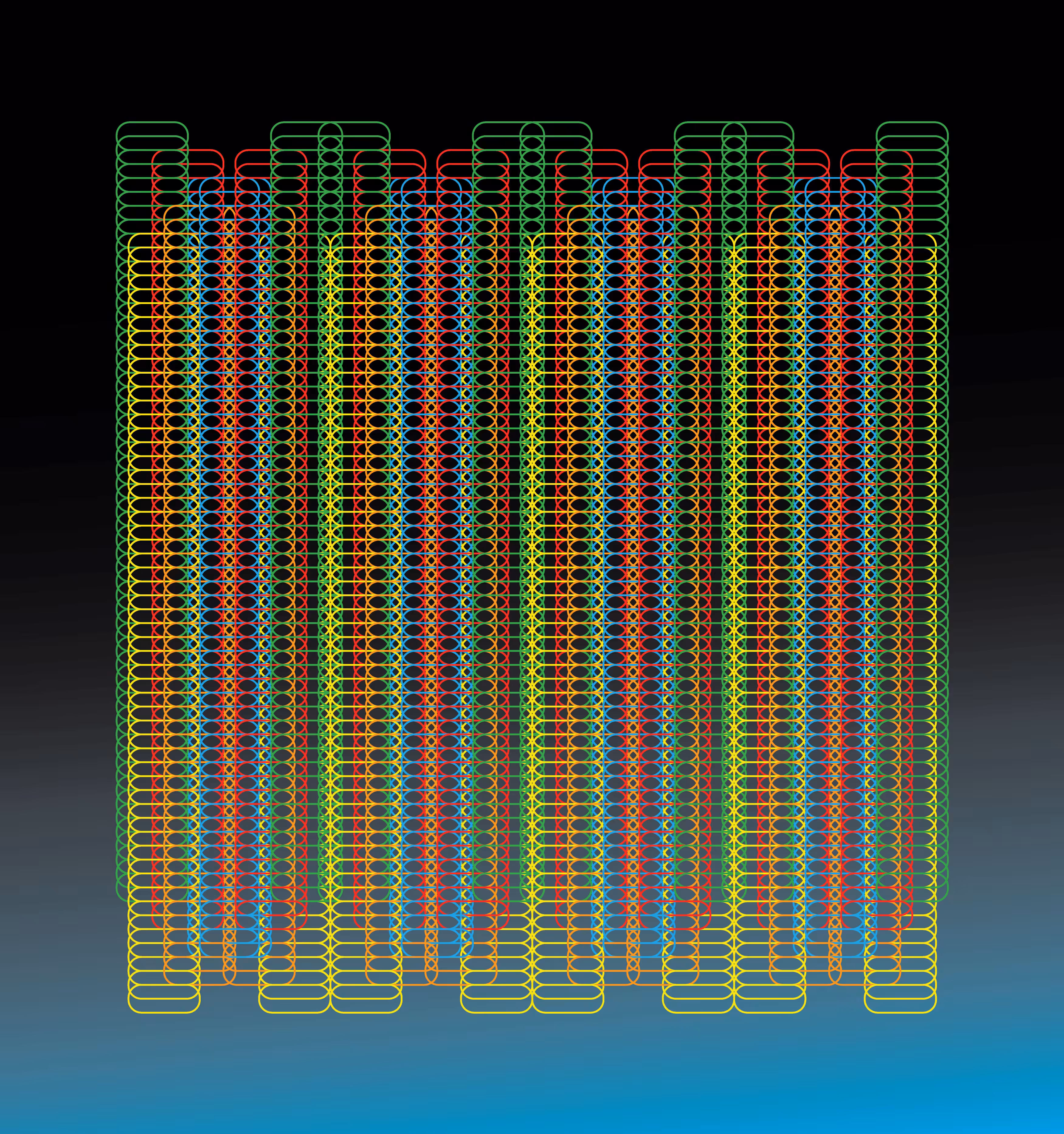 Density Stack Grid Improvisation #8