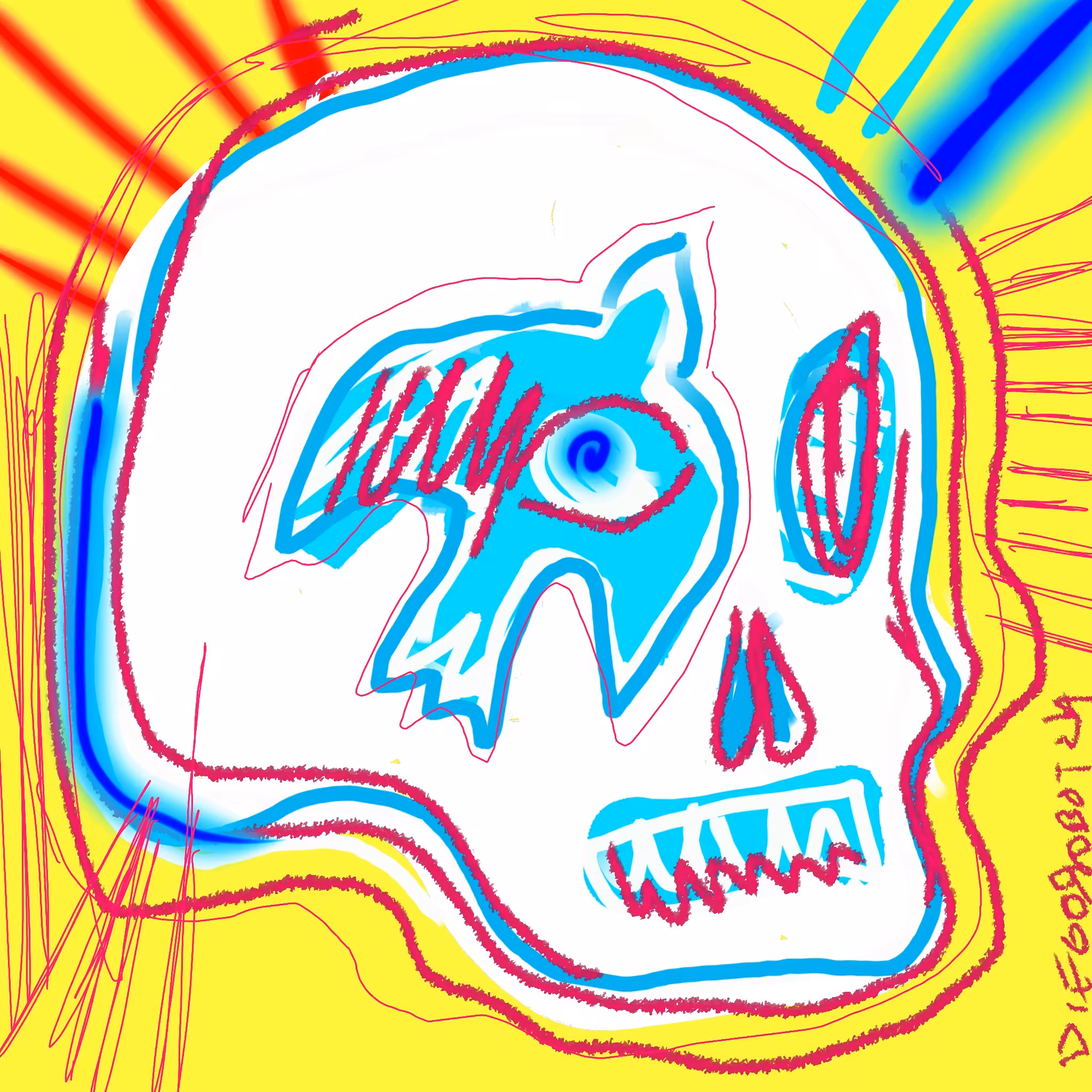  Freedom skull 