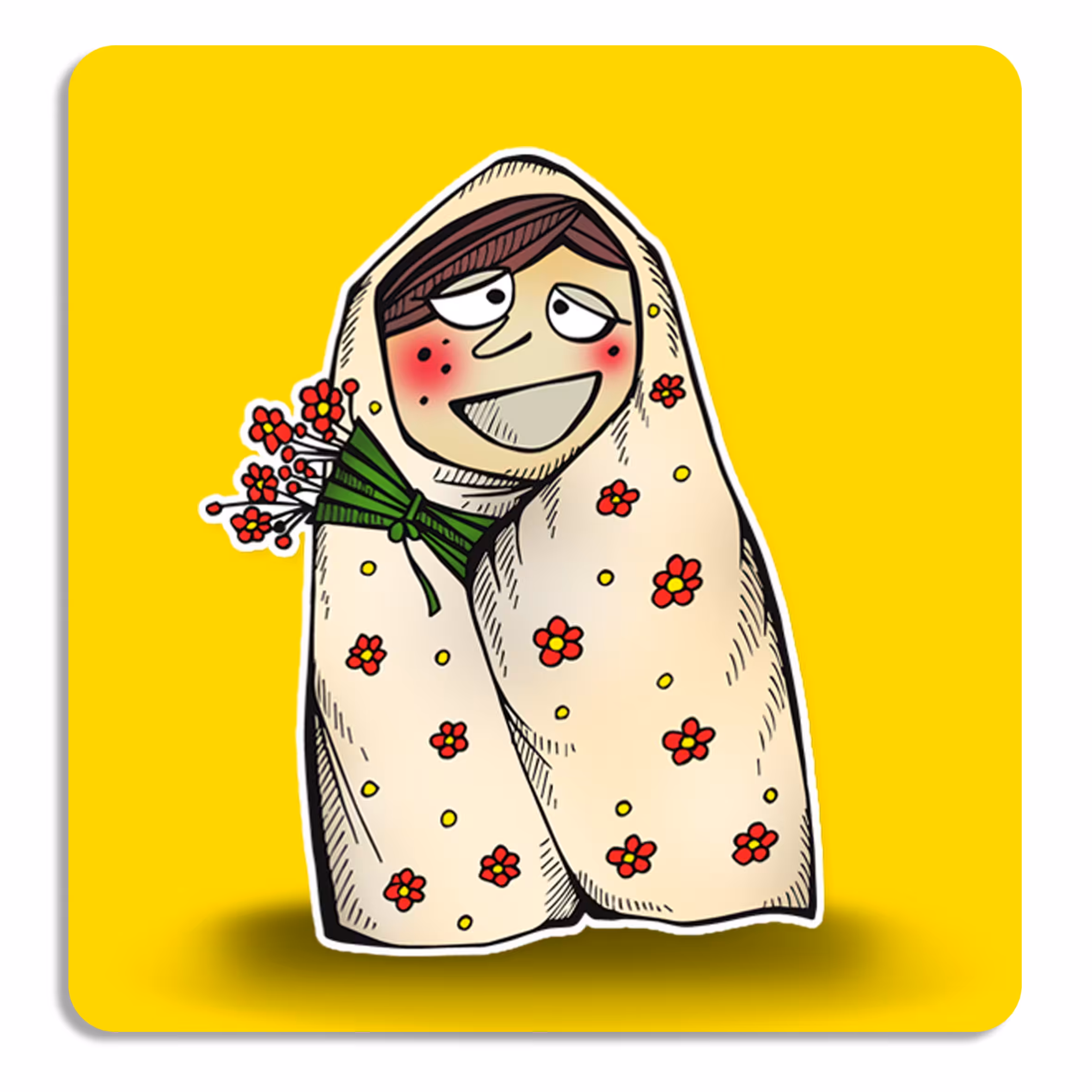 i brought you flowers