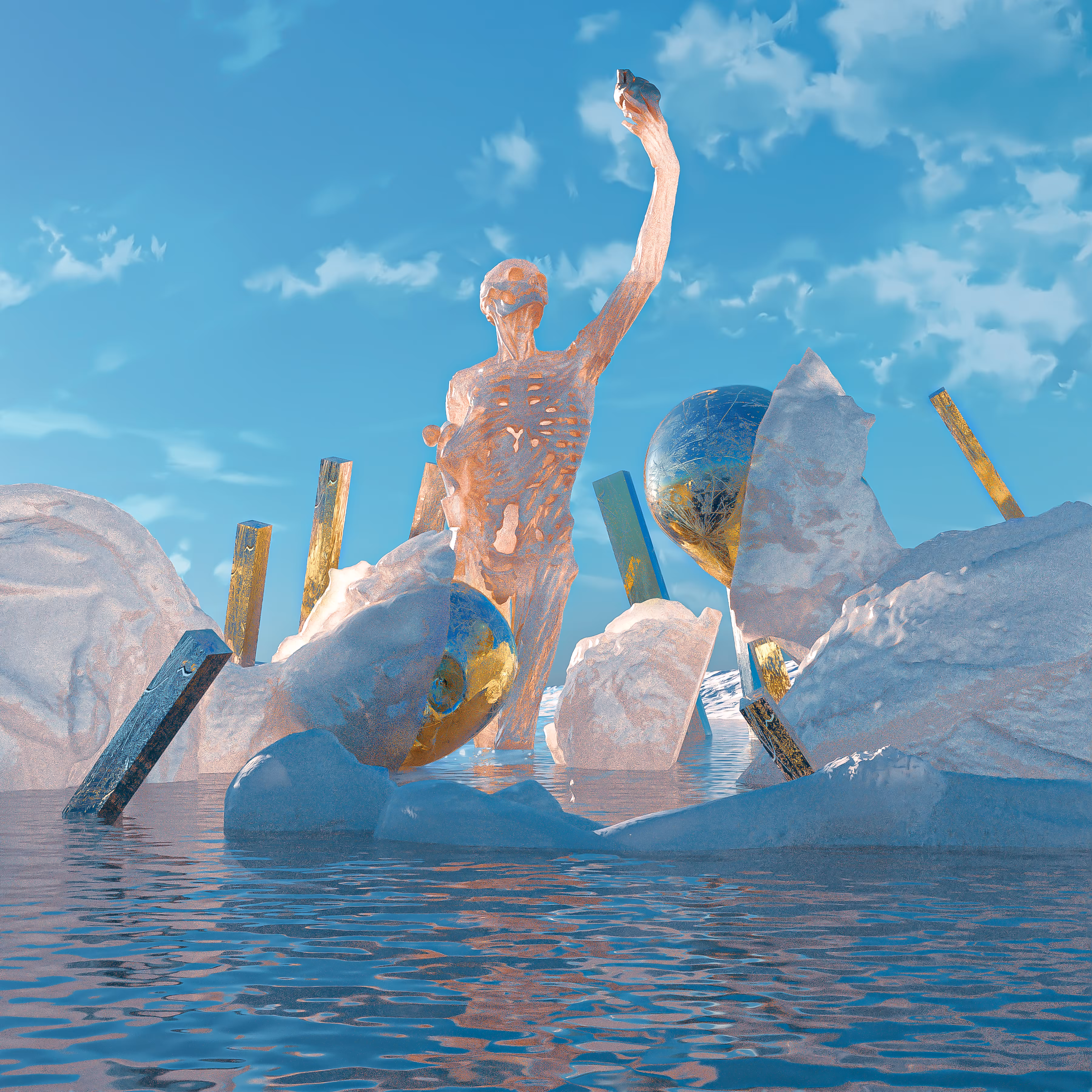 Plastic Art Graveyard