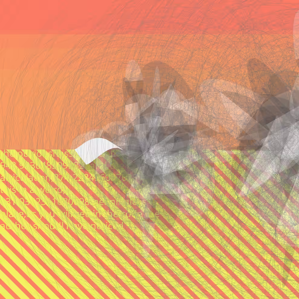 Generative composition: object in space #7