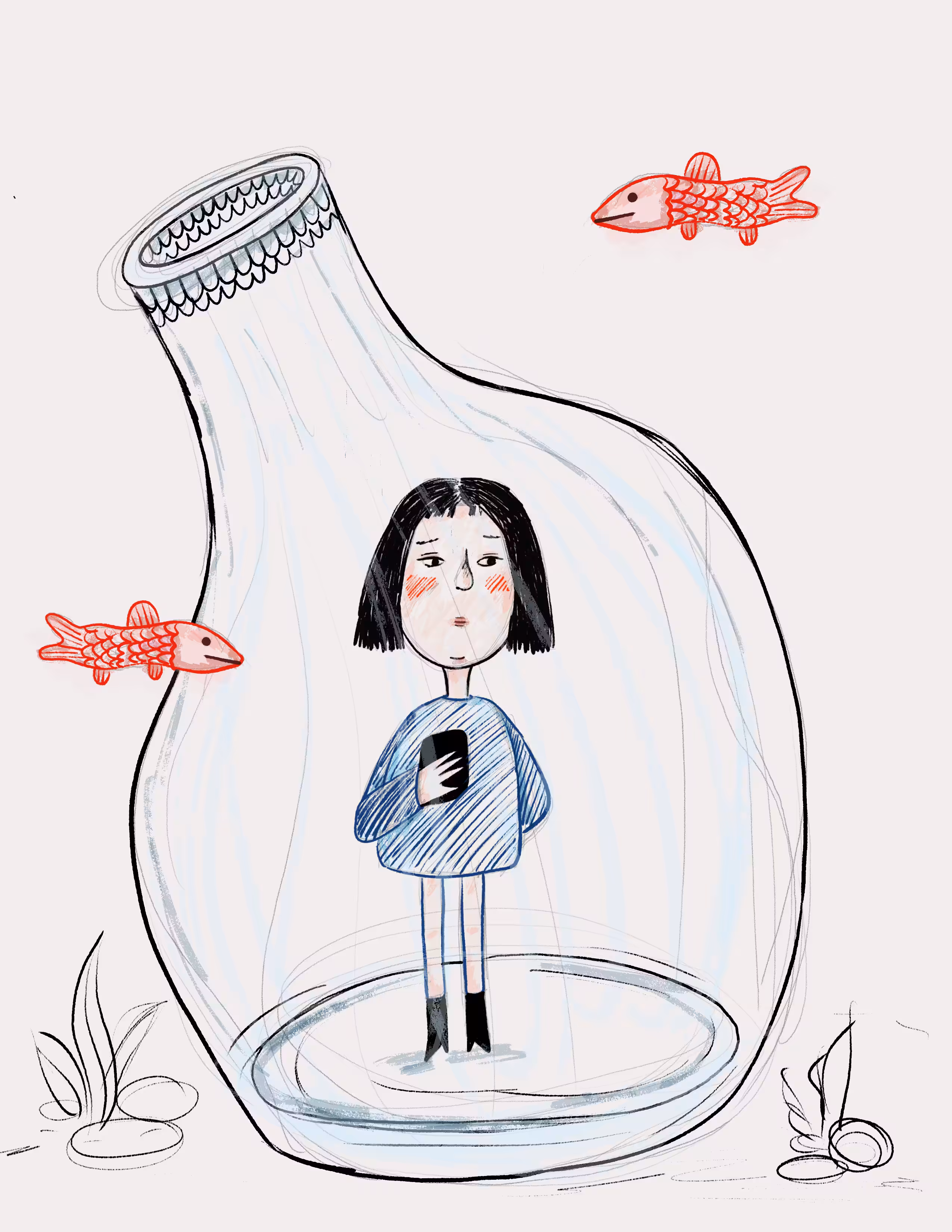 Me, a little goldfish