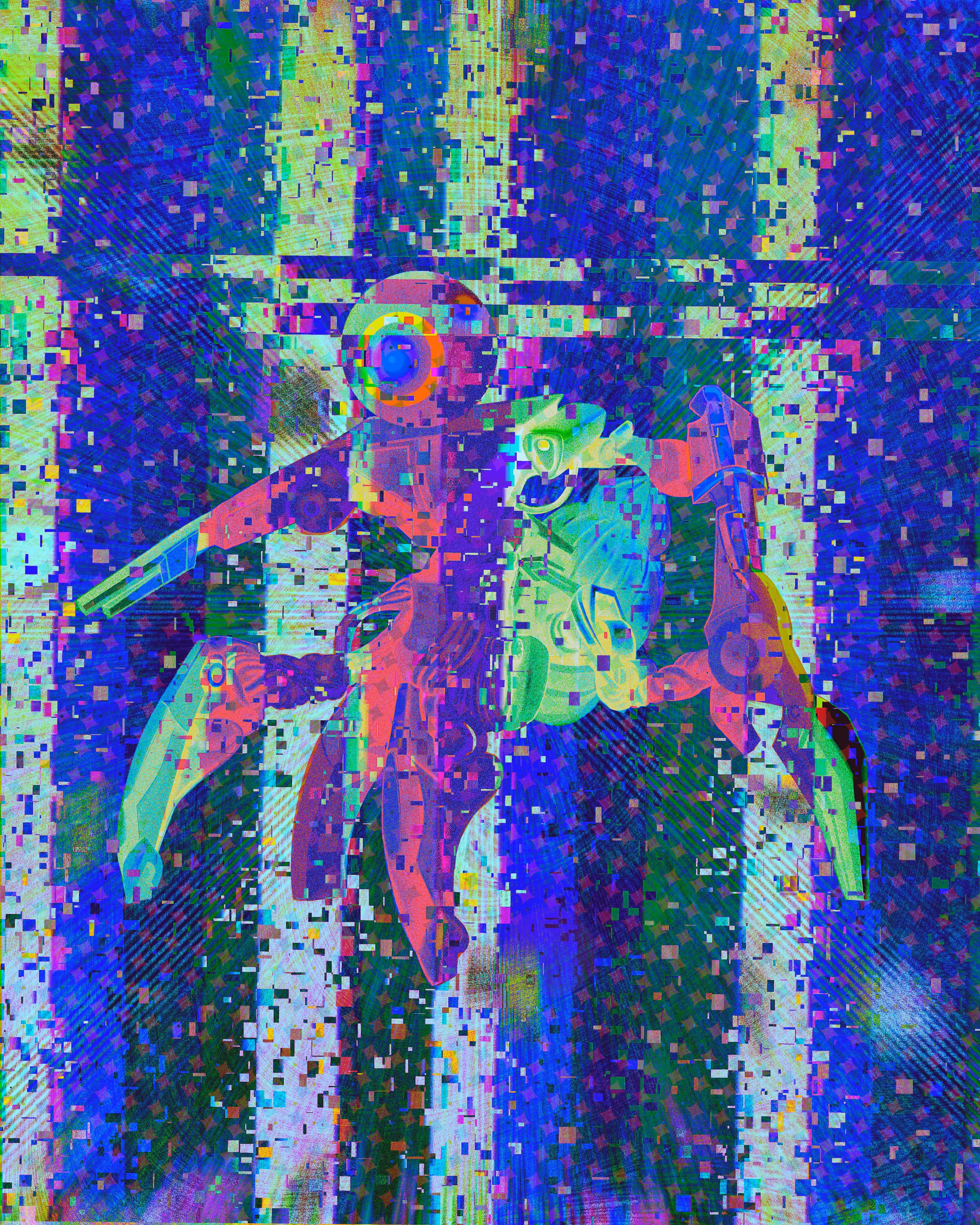 /Glitch Serie/: Lost in Cyber World Version 1