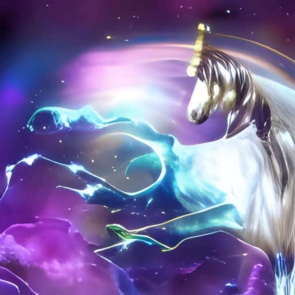 Cosmic unicorn