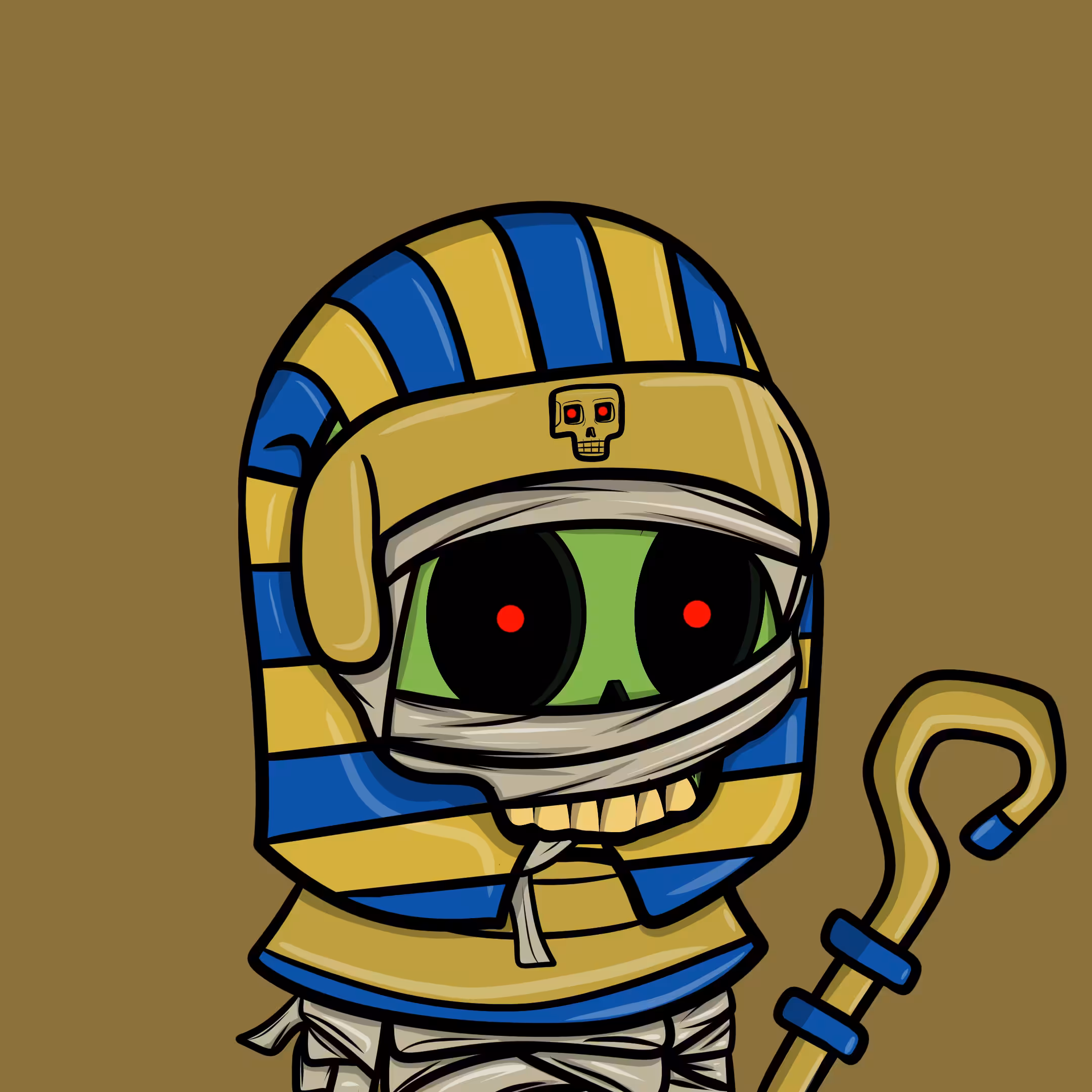 Edgar The Skeleton - Mummy Pharaoh #234