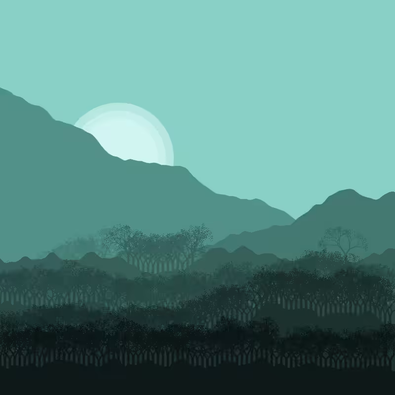 Generative Mountains #25