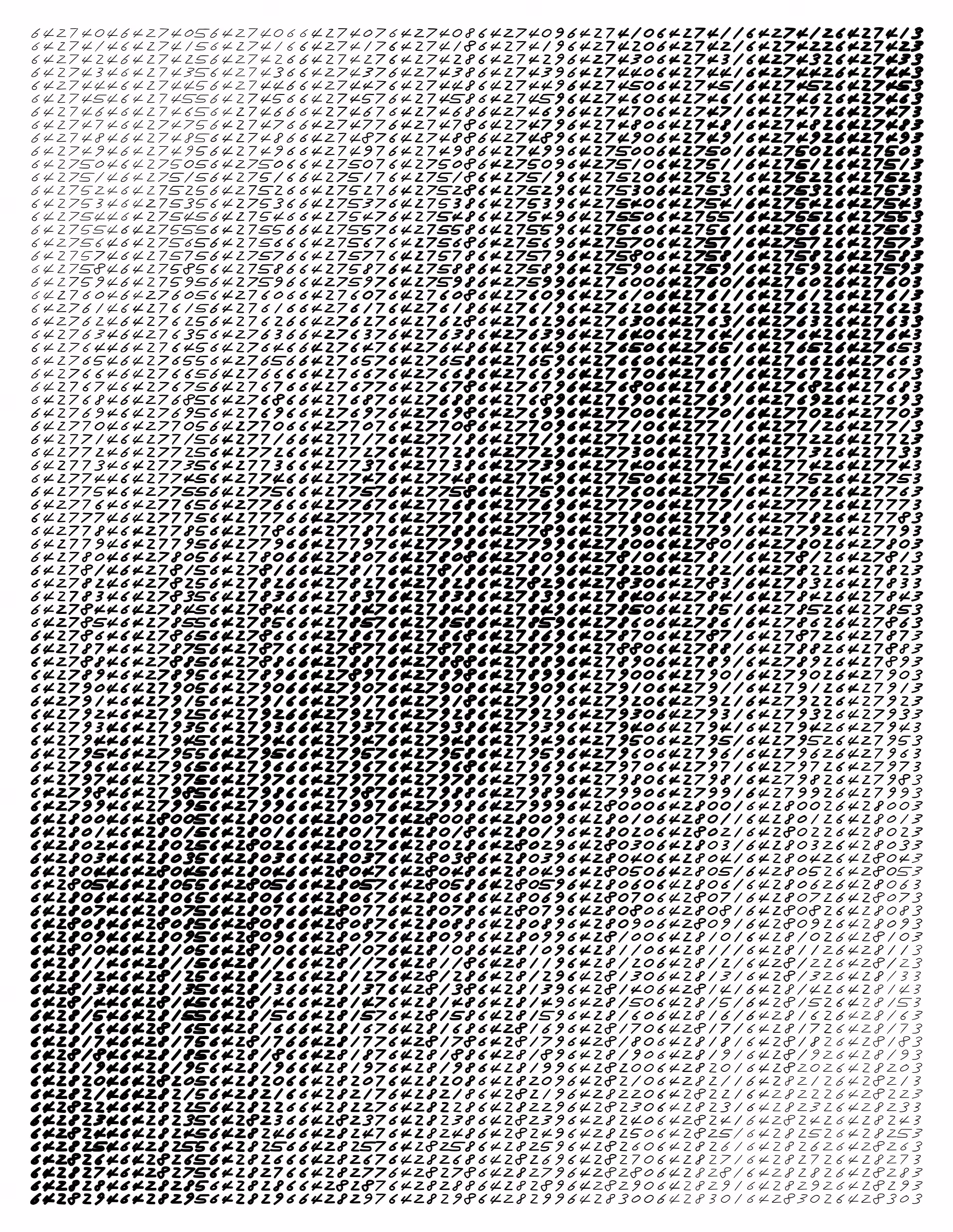 Endless (5,607,250 to Infinity) #2817