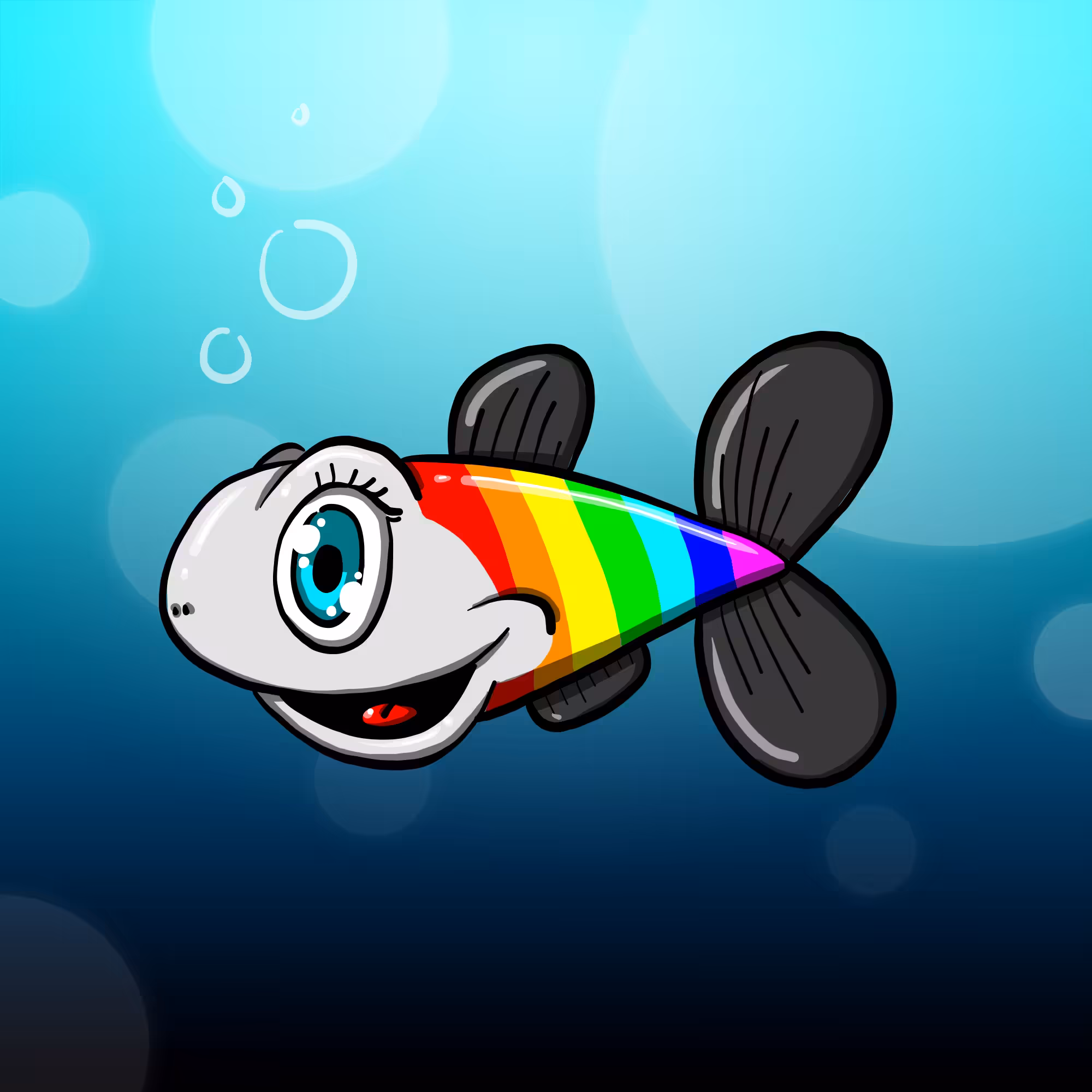 Neon Fish #35/50