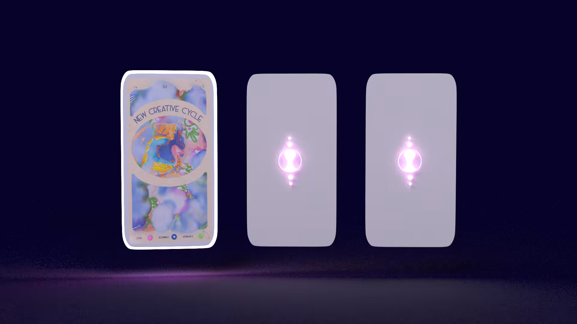 ① NEW CREATIVE CYCLE - mystical messages