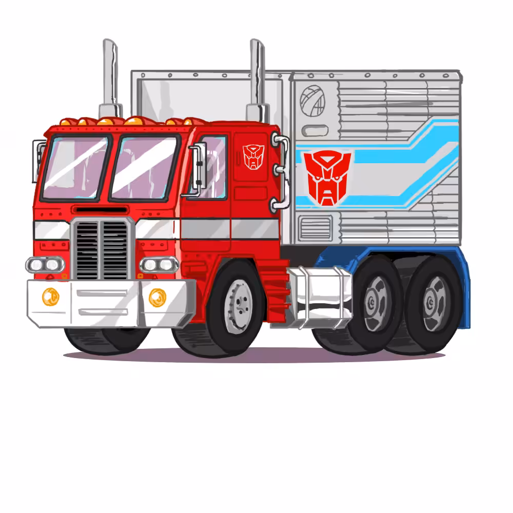 The Leader Truck Robot In Disguise Car