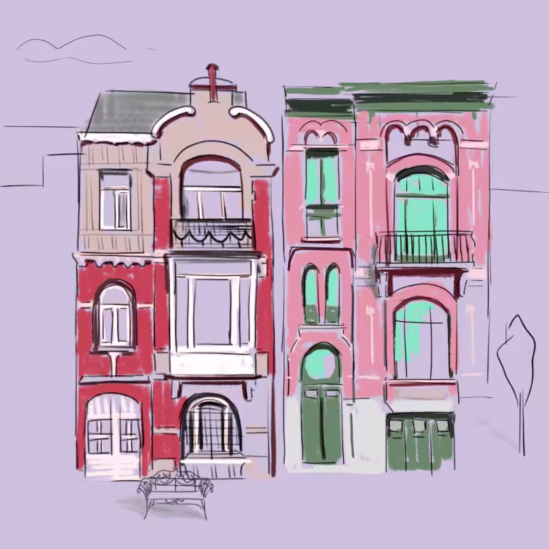 Architectural sketches #18