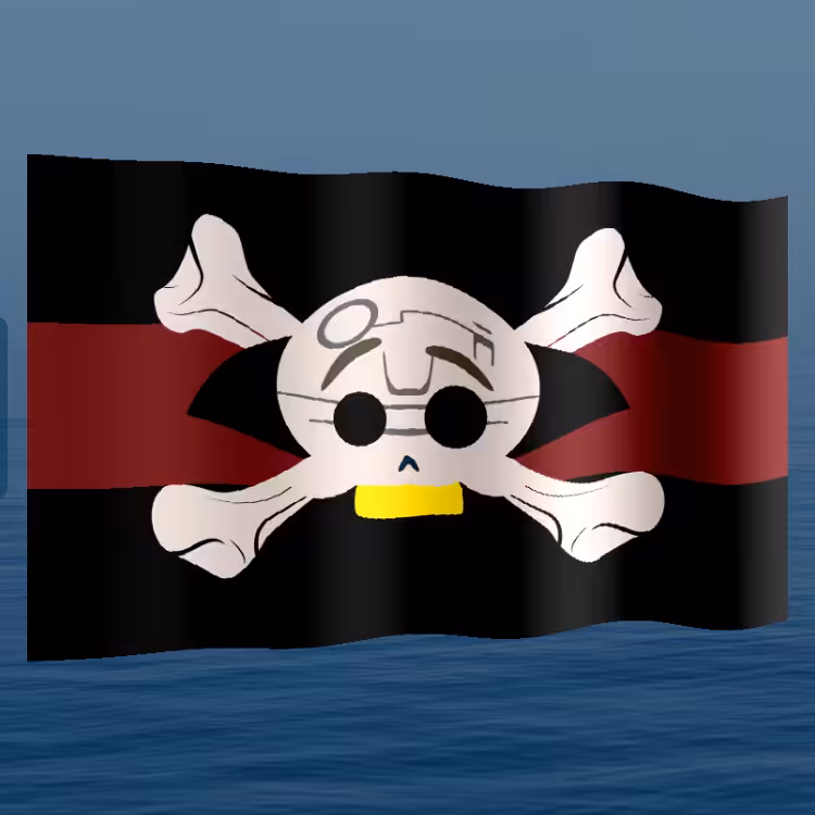 Jolly Roger Flag #3