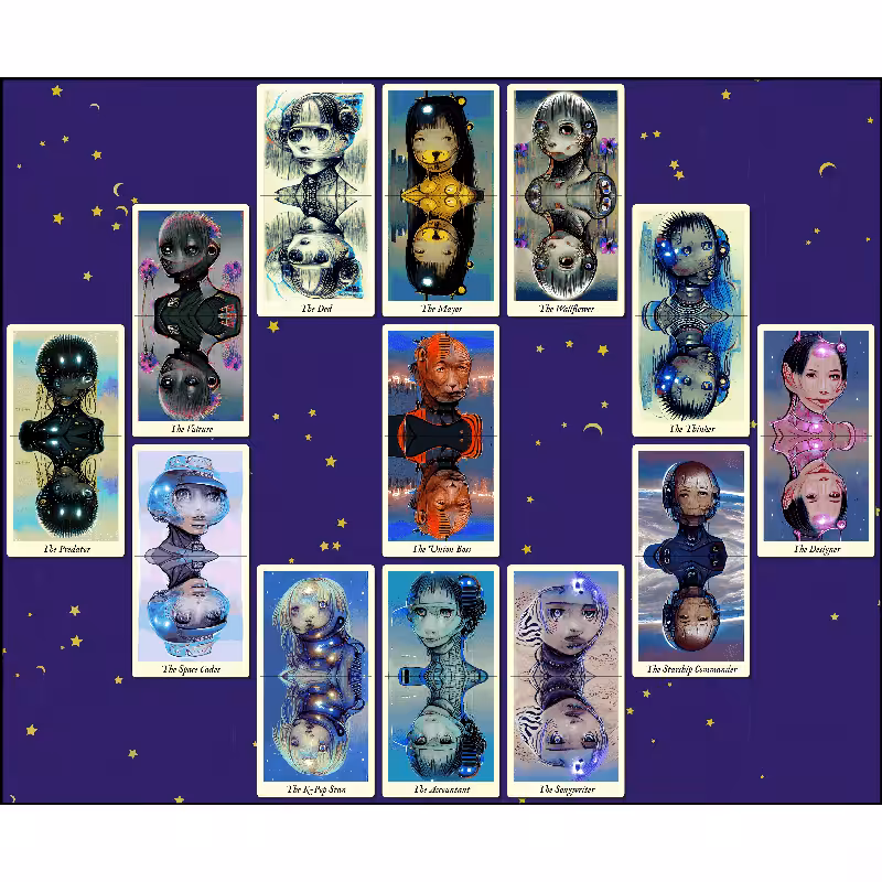 Reflexions - the fxhash tarot #7