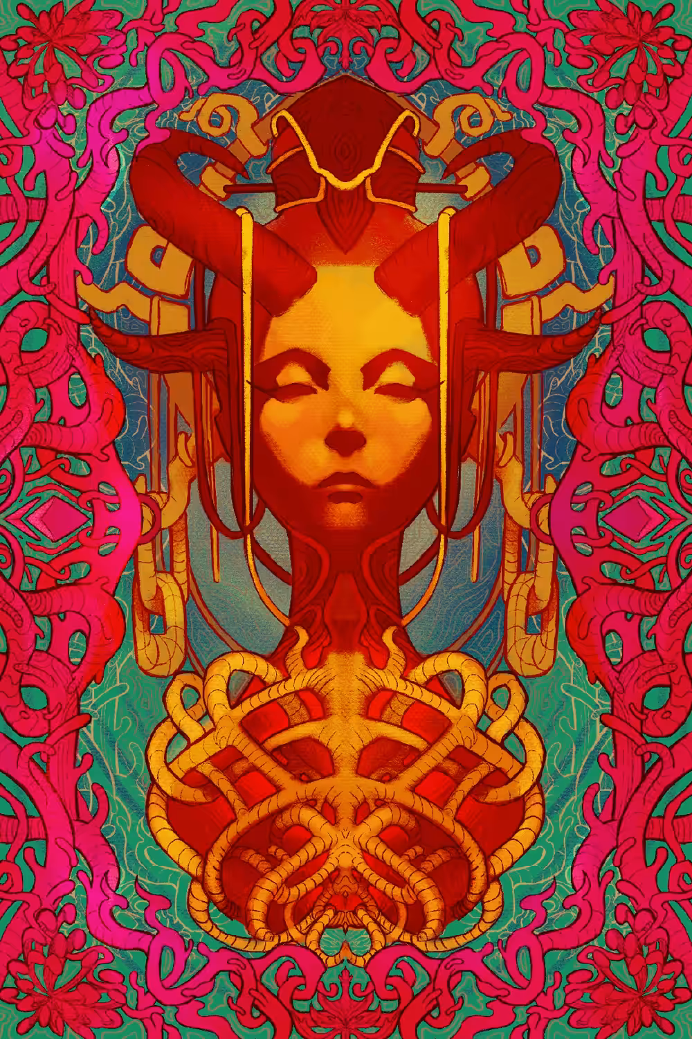 Chrysanthemum Queen 