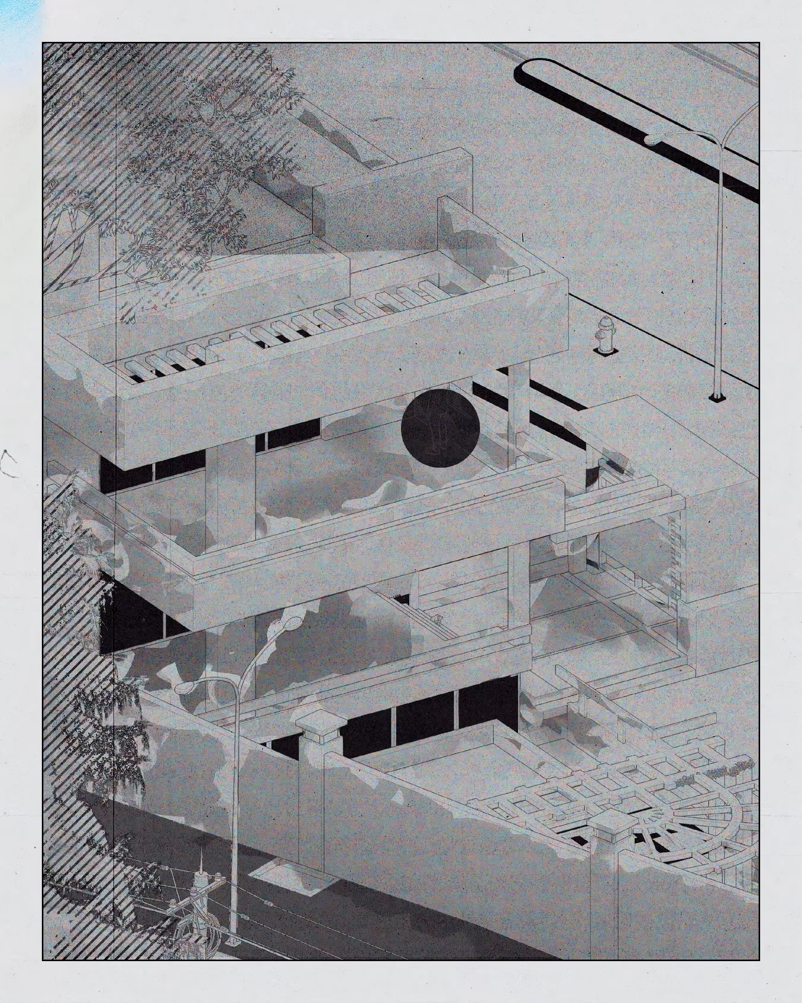 Black Circles, White Walls 30
