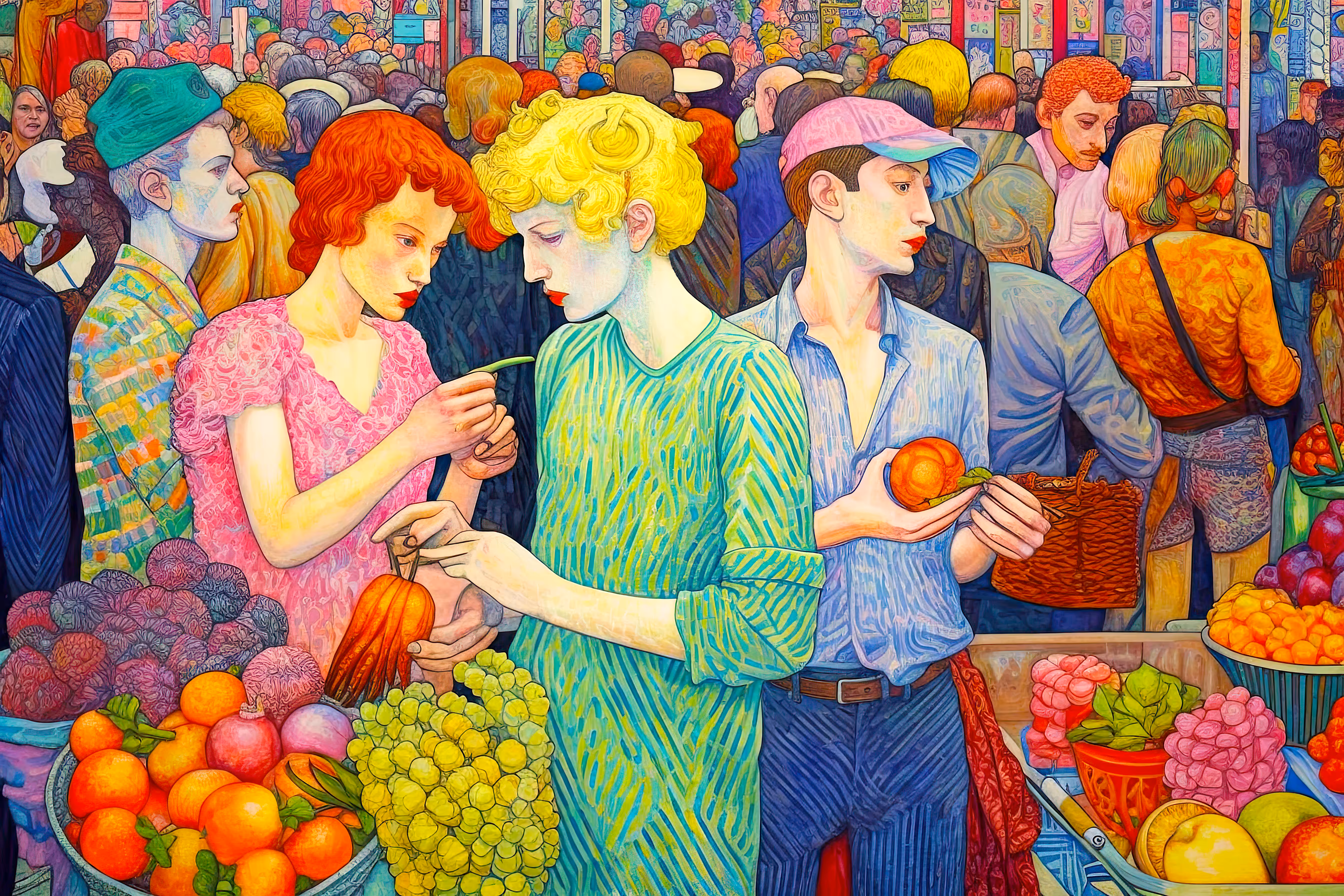 Fruitful Chaos: Tales from the Vibrant Market