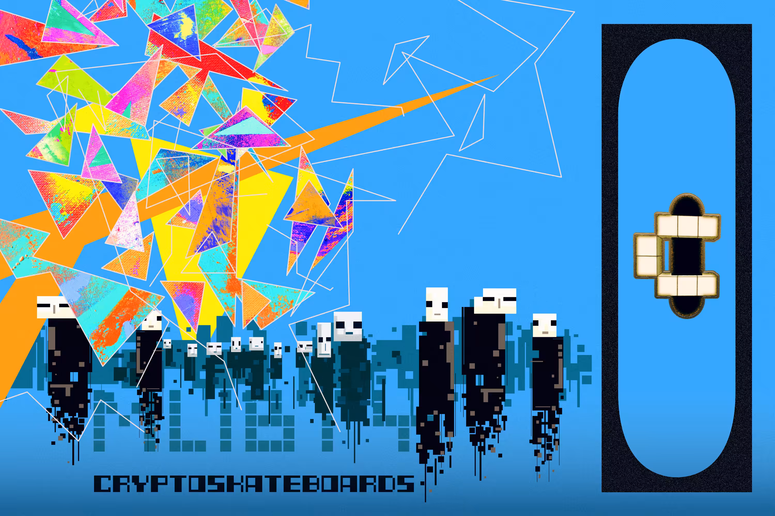 CryptoSkateboards x Castor