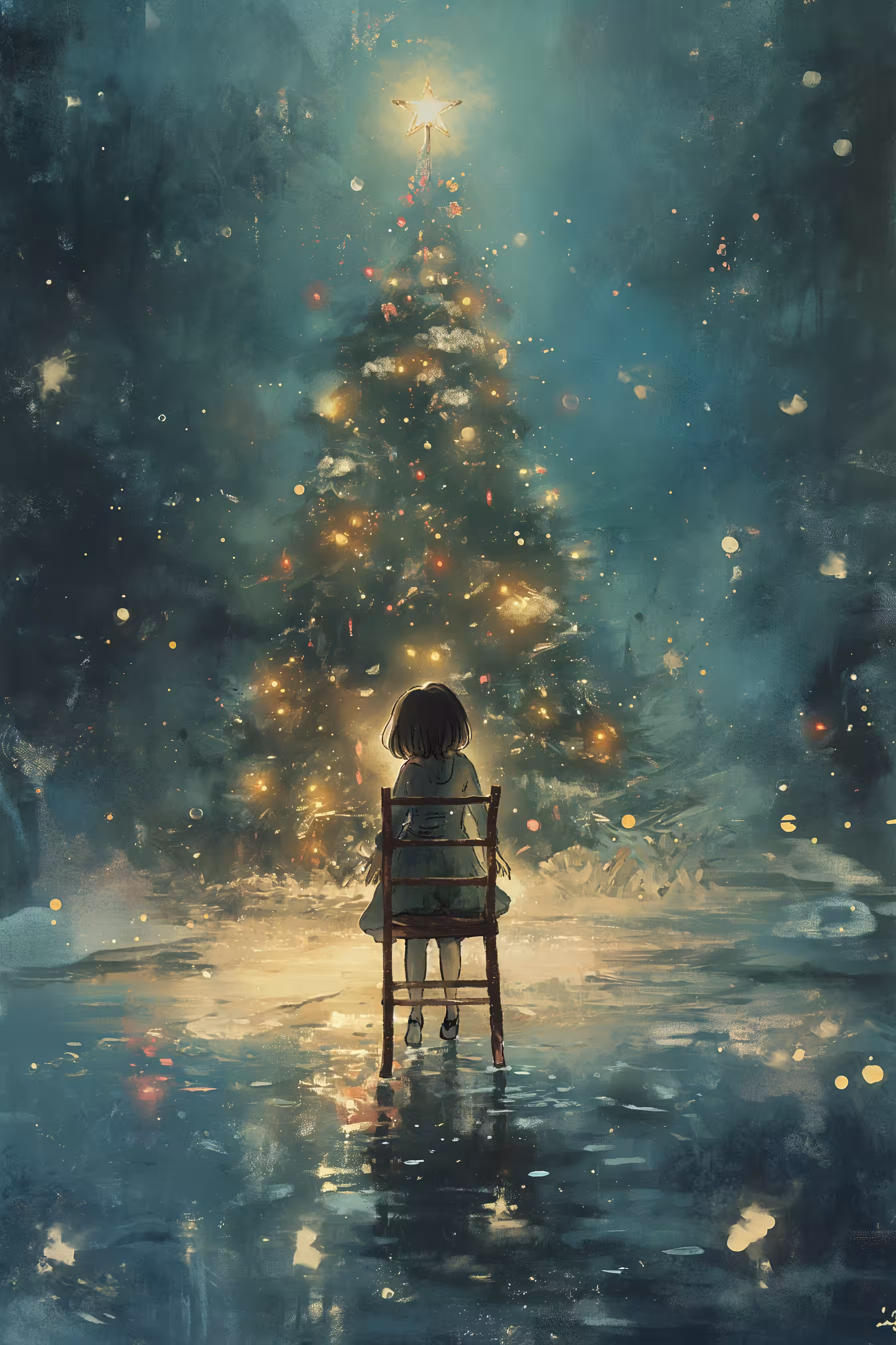 Waiting for gifts