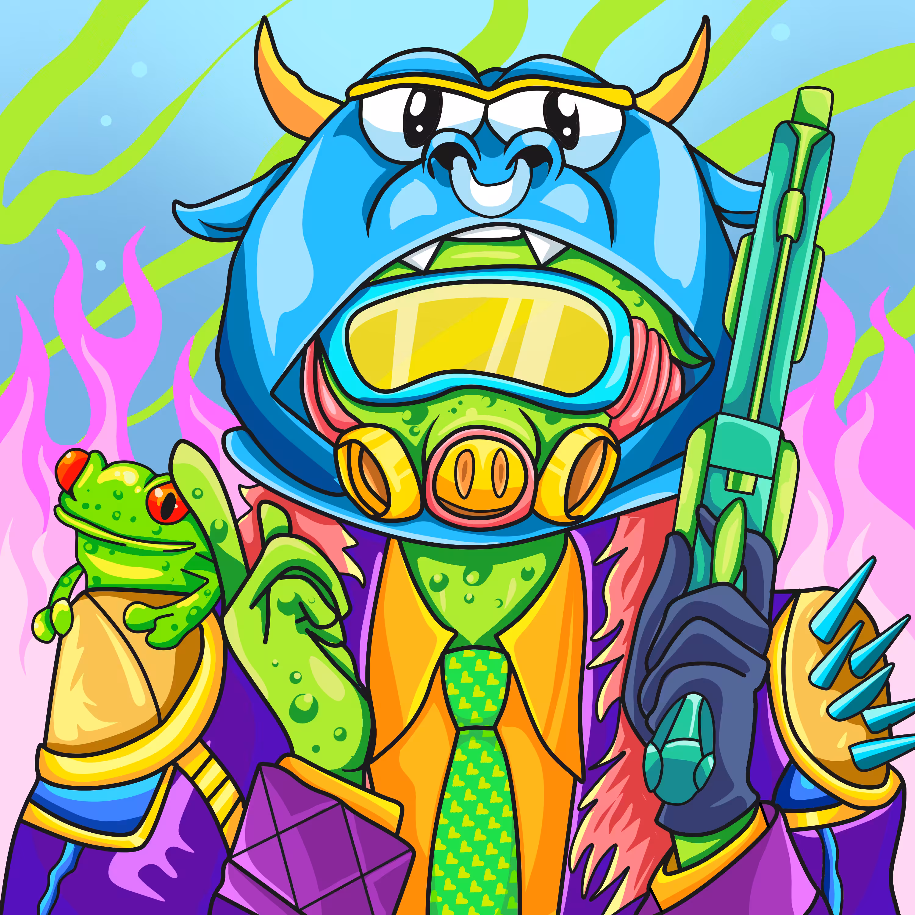 Frog man 