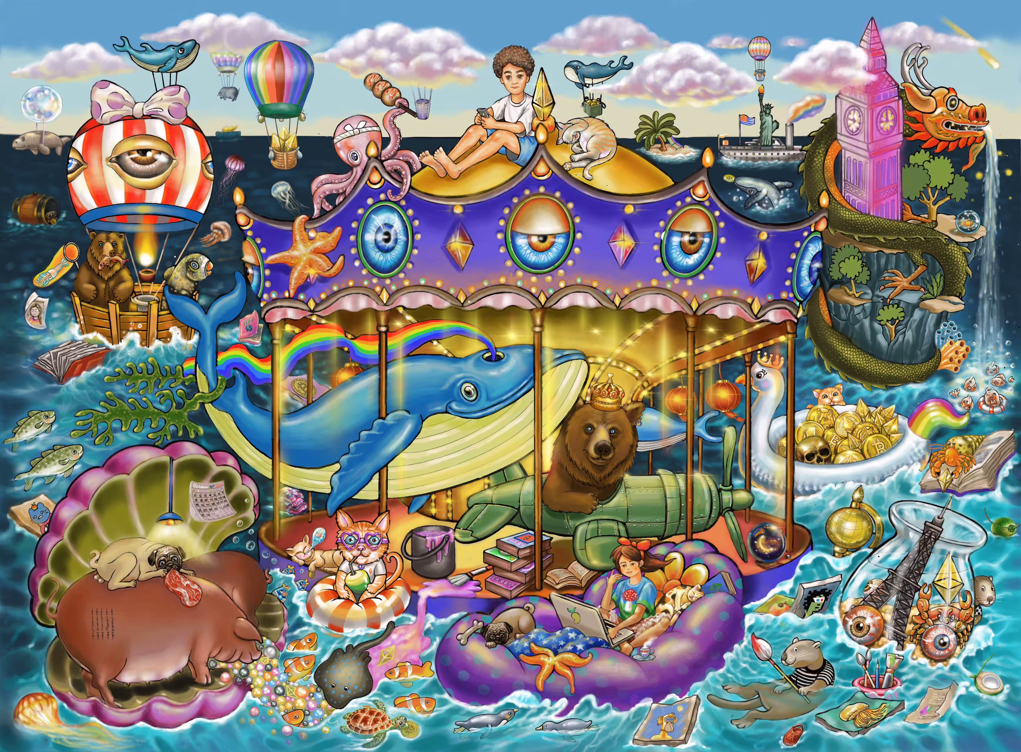 Let's travel together in my world